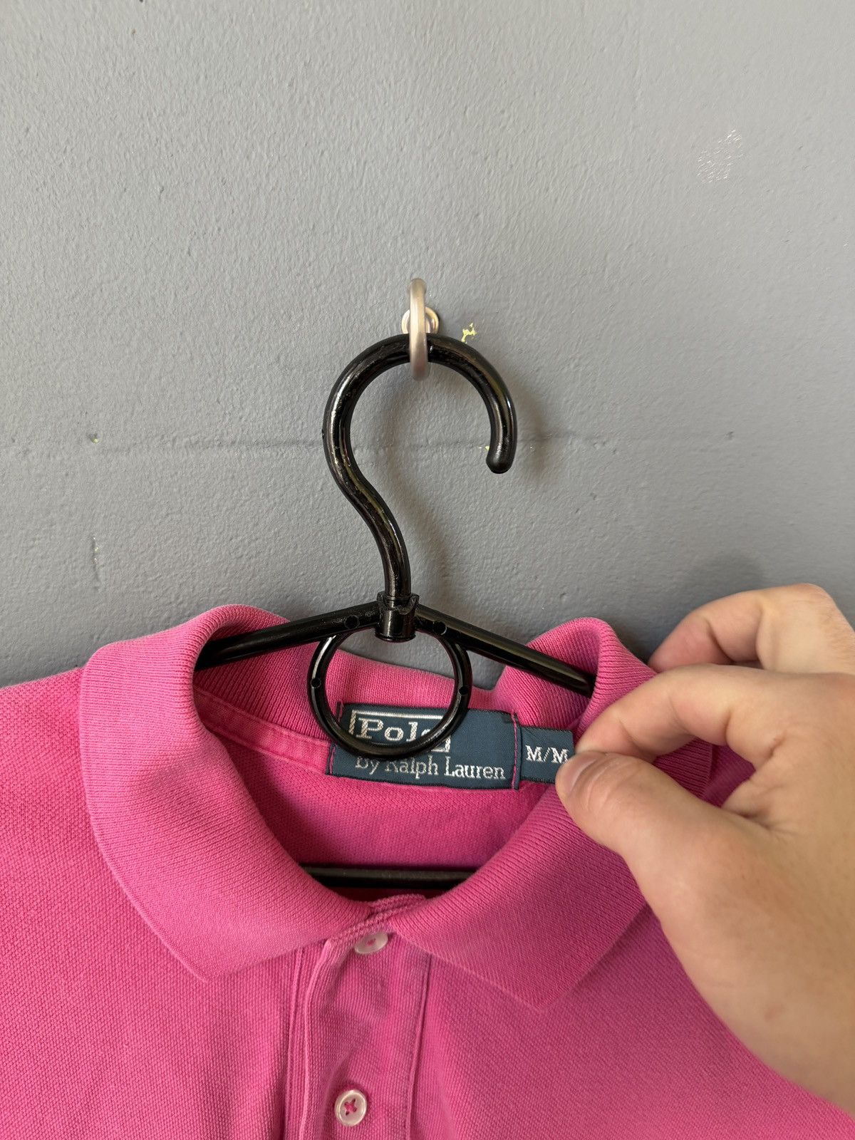 Polo Ralph Lauren Vintage big pony pink polo Ralph Lauren tee Size US M / EU 48-50 / 2 - 3 Thumbnail