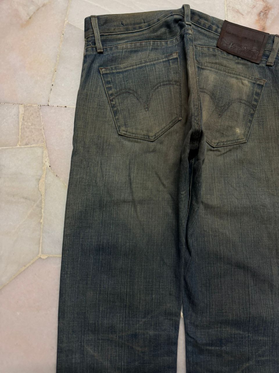 Levi's 💥Insane💥90s Levi’s 505 Premium Rusty Mudwash Thrashed Nice Size US 30 / EU 46 - 17 Thumbnail