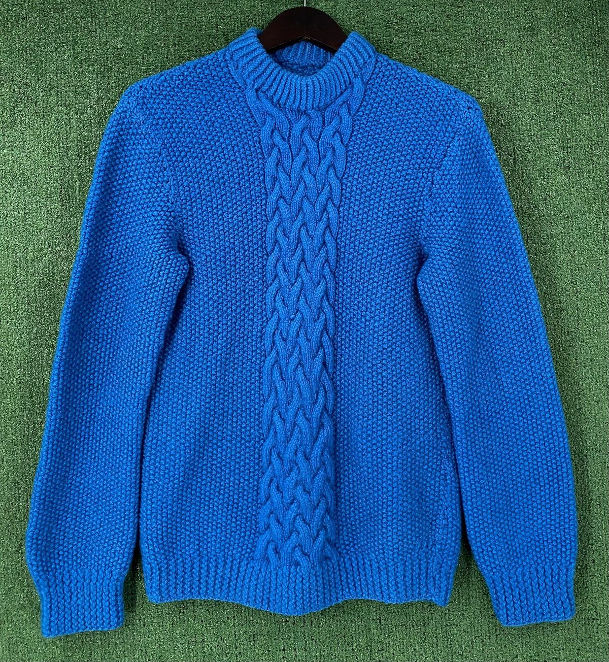 Handmade 90’s Handmade Wool Blend Heavyweight Fisherman Sweater XS Size XS / US 0-2 / IT 36-38 - 1 Thumbnail