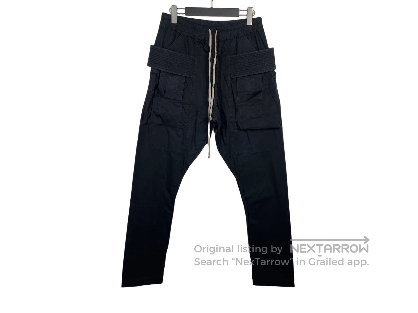 Rick Owens Rick Owens size S Drawcord Double Ring Work Pants Size US 27 - 1 Thumbnail
