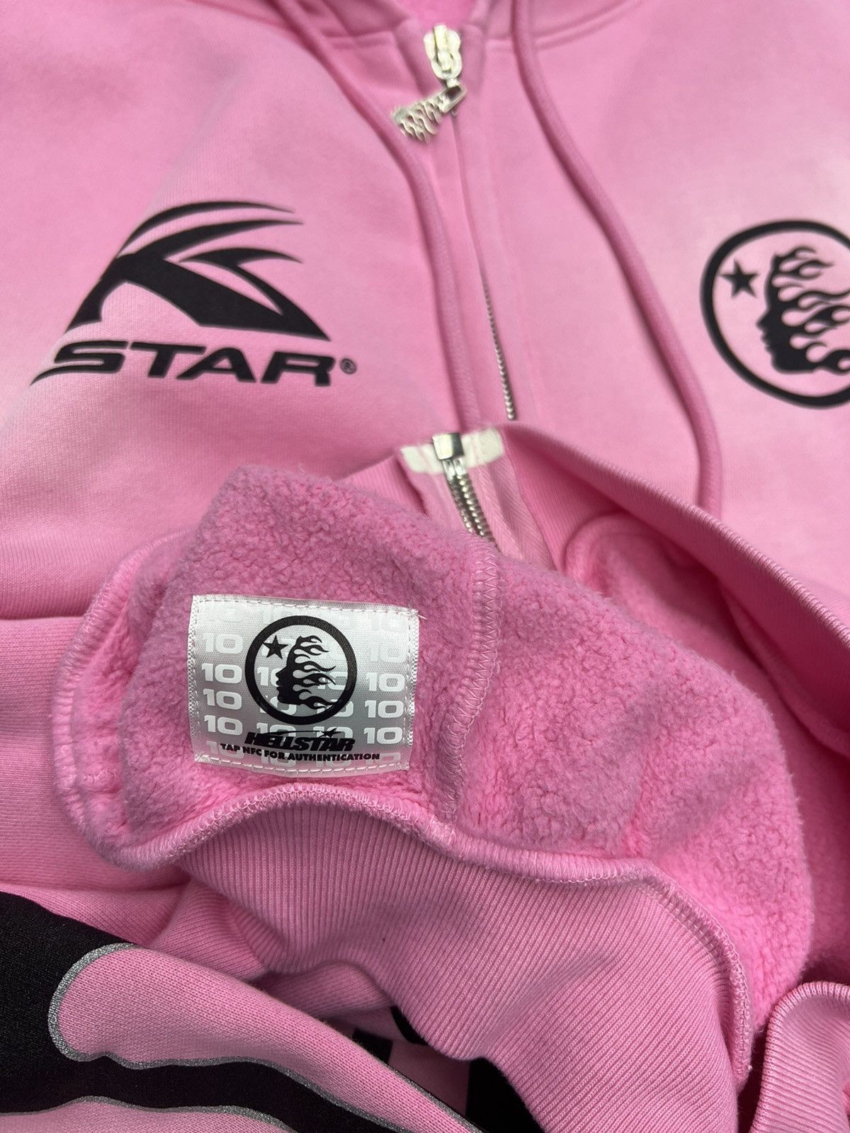 HELLSTAR Hellstar Sports Flame Zip Up Hoodie Size US XXL / EU 58 / 5 - 4 Thumbnail