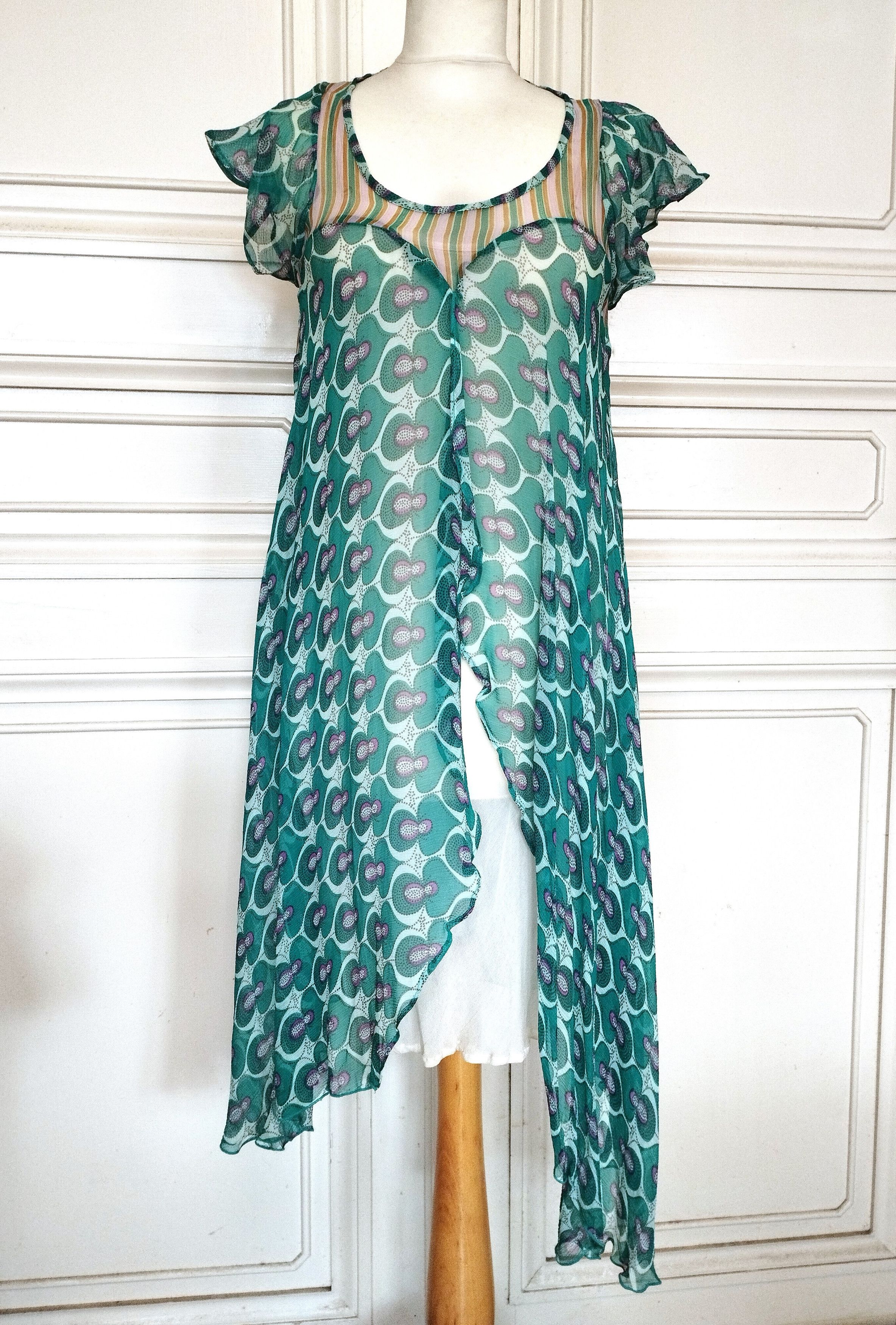 Antik Batik Antik Batik Robe Paon TS Size S / US 4 / IT 40 - 1 Thumbnail