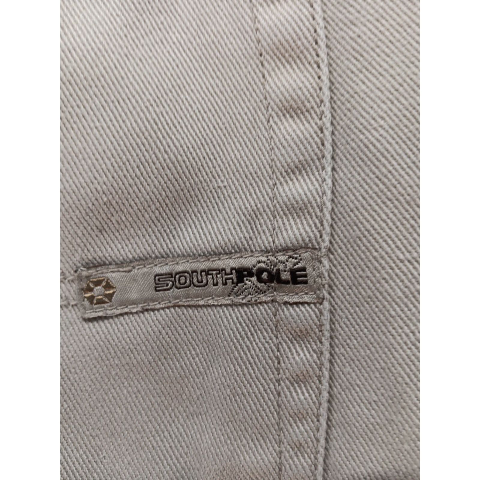 Southpole VINTAGE Southpole Jeans Men 36x31 Beige Wide-Leg Baggy Y2K Relaxed High Rise Size US 36 / EU 52 - 6 Thumbnail