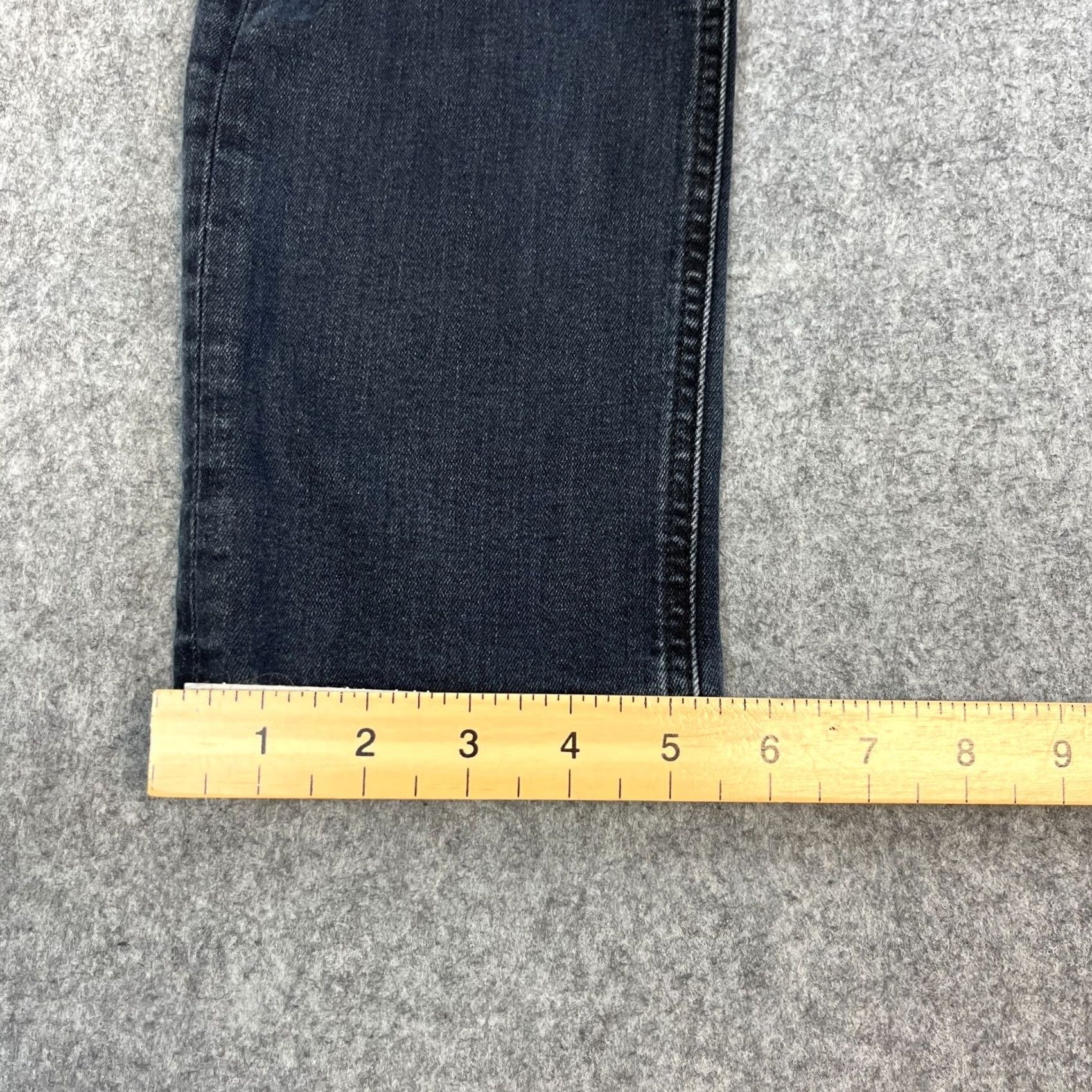 Hugo Boss HUGO BOSS Jeans Slim Fit 30 32 Delaware Denim Blue Dark Wash Stretch Five-Pocket Men Clothing Regular Pocket Type Size US 30 / EU 46 - 3 Thumbnail
