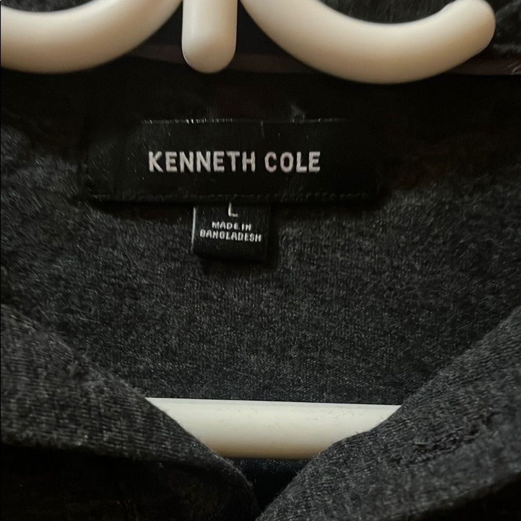 Kenneth Cole Black Kenneth Cole Men's Polo Shirt Size US L / EU 52-54 / 3 - 2 Thumbnail