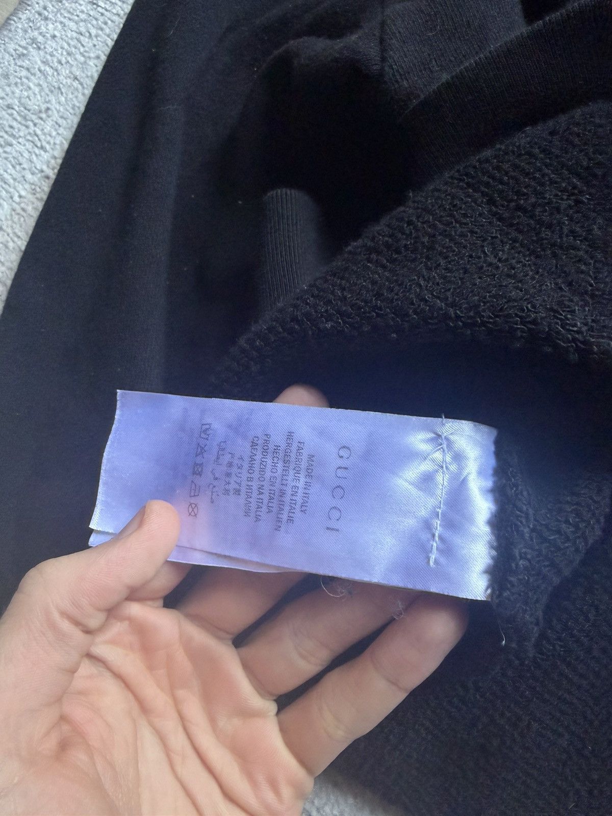 Gucci Gucci Black Cat Hoodie Size US M / EU 48-50 / 2 - 4 Thumbnail