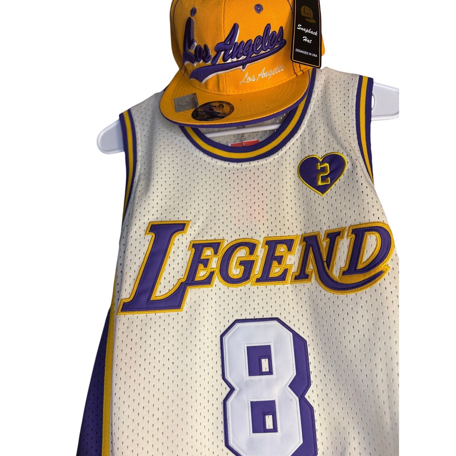 Other NWT 4 KOBE Piece Set!! 2 Jerseys, 1 Hat, & Keychain Size US S / EU 44-46 / 1 - 3 Thumbnail