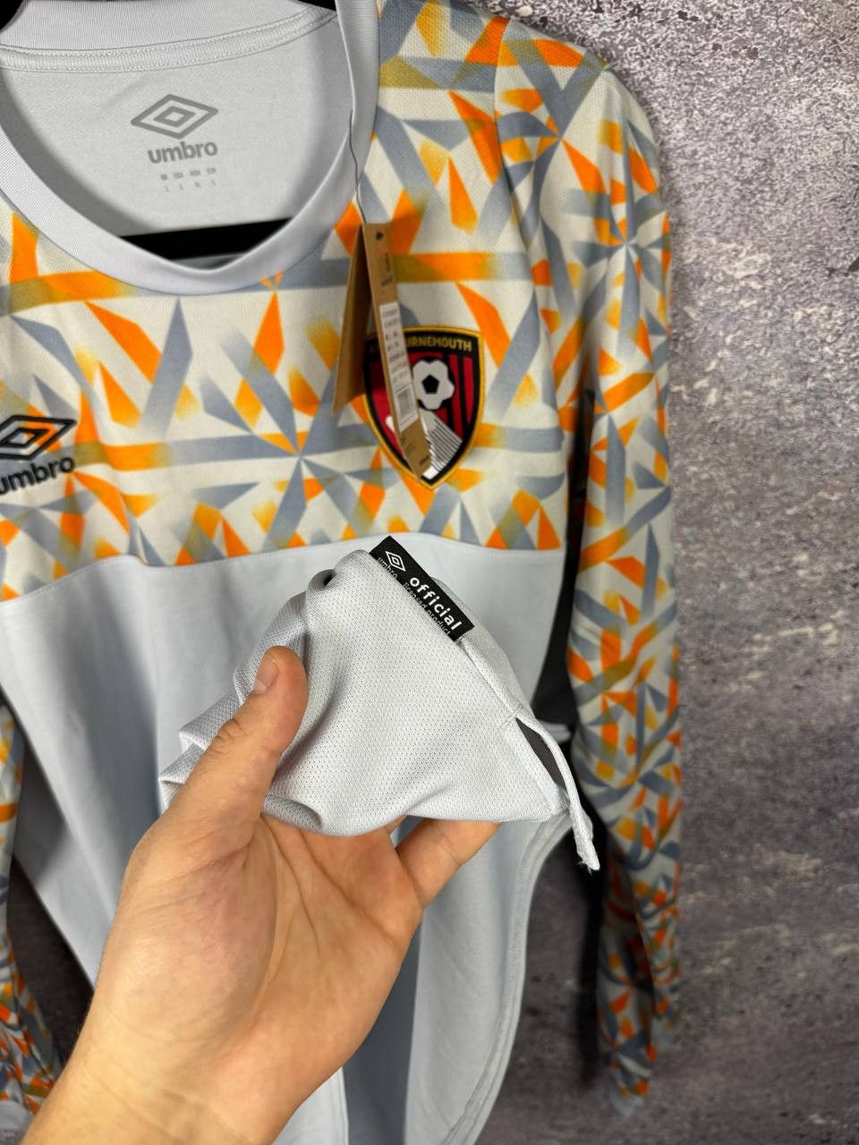 NWT Bournemouth 2022/23 GK Away Umbro Jersey Blokcore Large