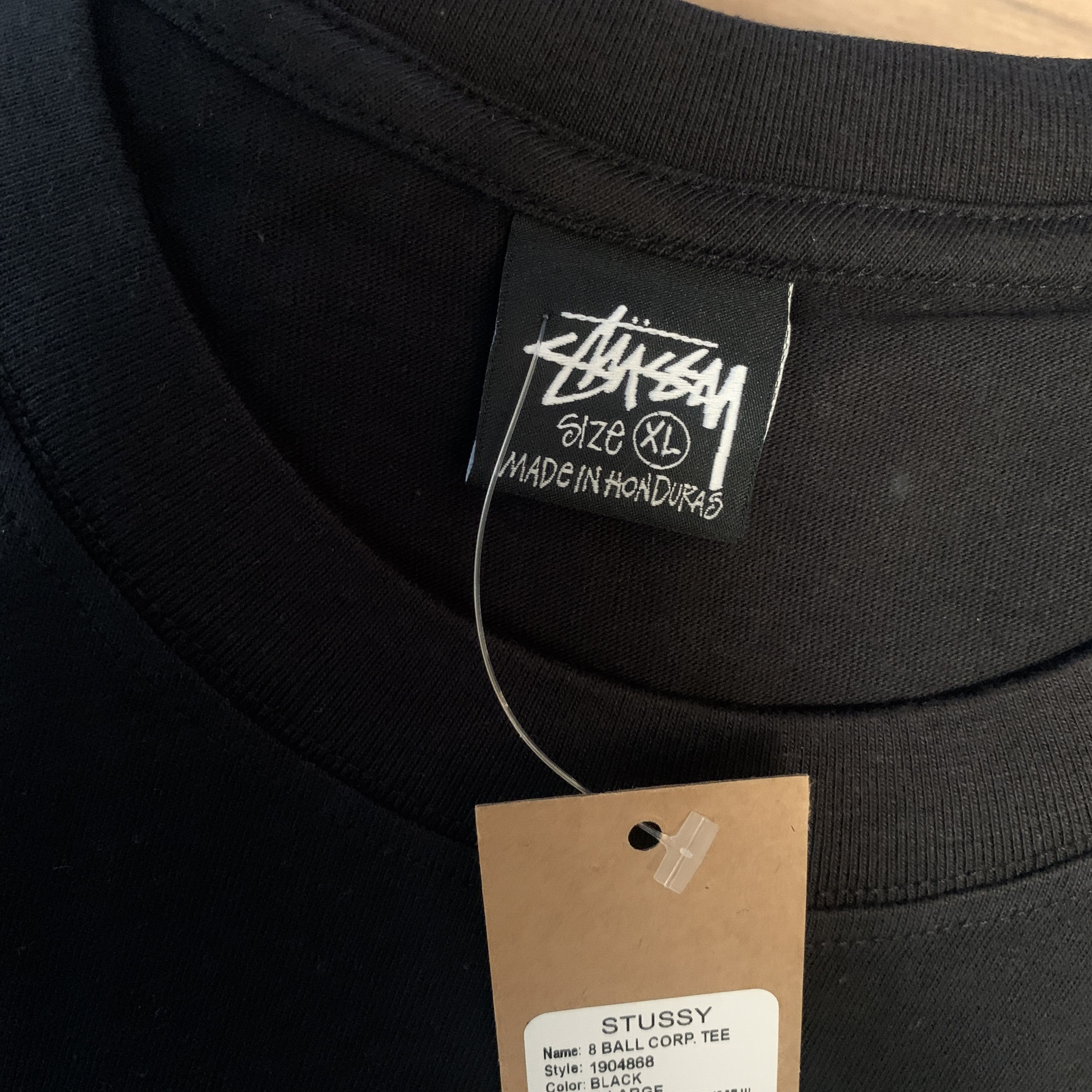 Stussy Stussy tee black Size US XL / EU 56 / 4 - 4 Thumbnail