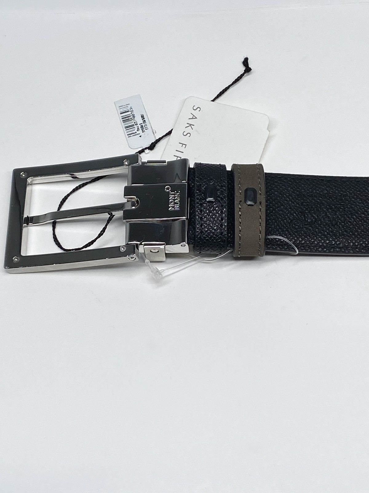 Montblanc Montblanc Trapeze Adjustable & Reversible Leather Belt Size ONE SIZE - 7 Thumbnail
