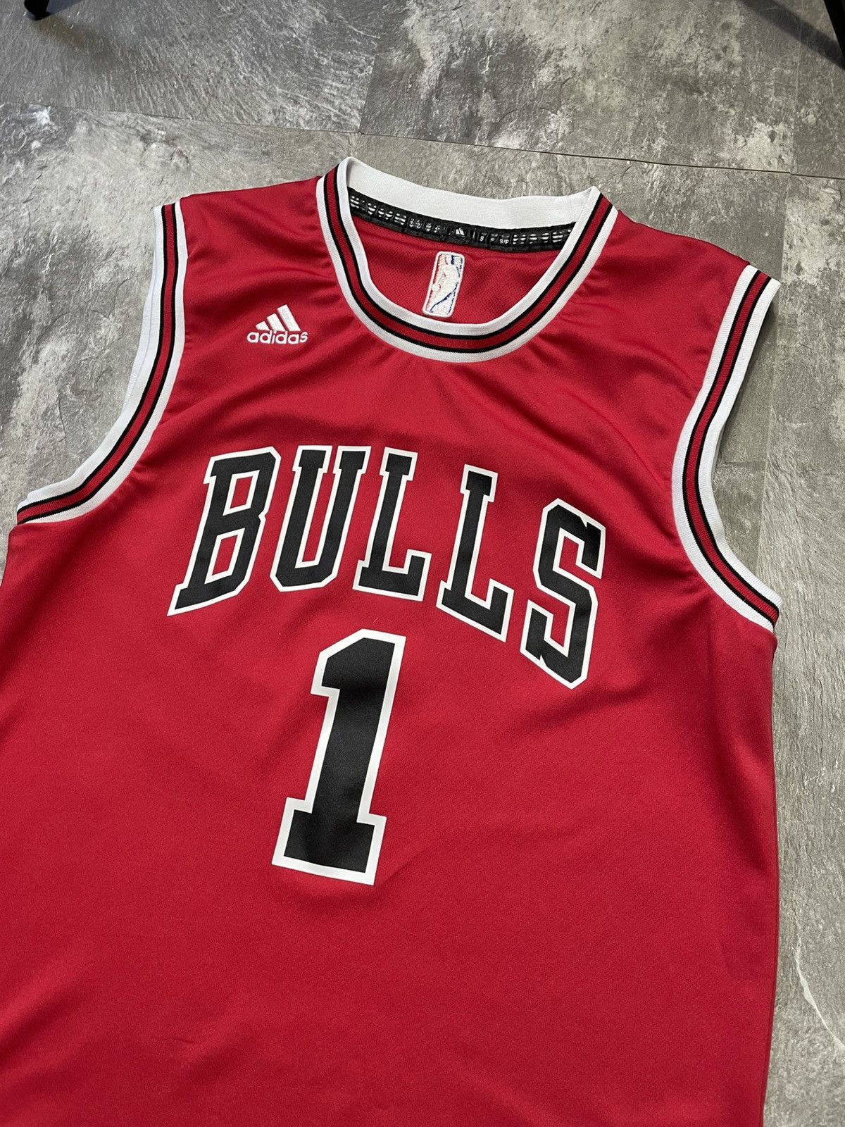 Adidas 2015 Chicago Bulls Derrick Rose Adidas NBA Basketball Jersey Size US S / EU 44-46 / 1 - 3 Thumbnail