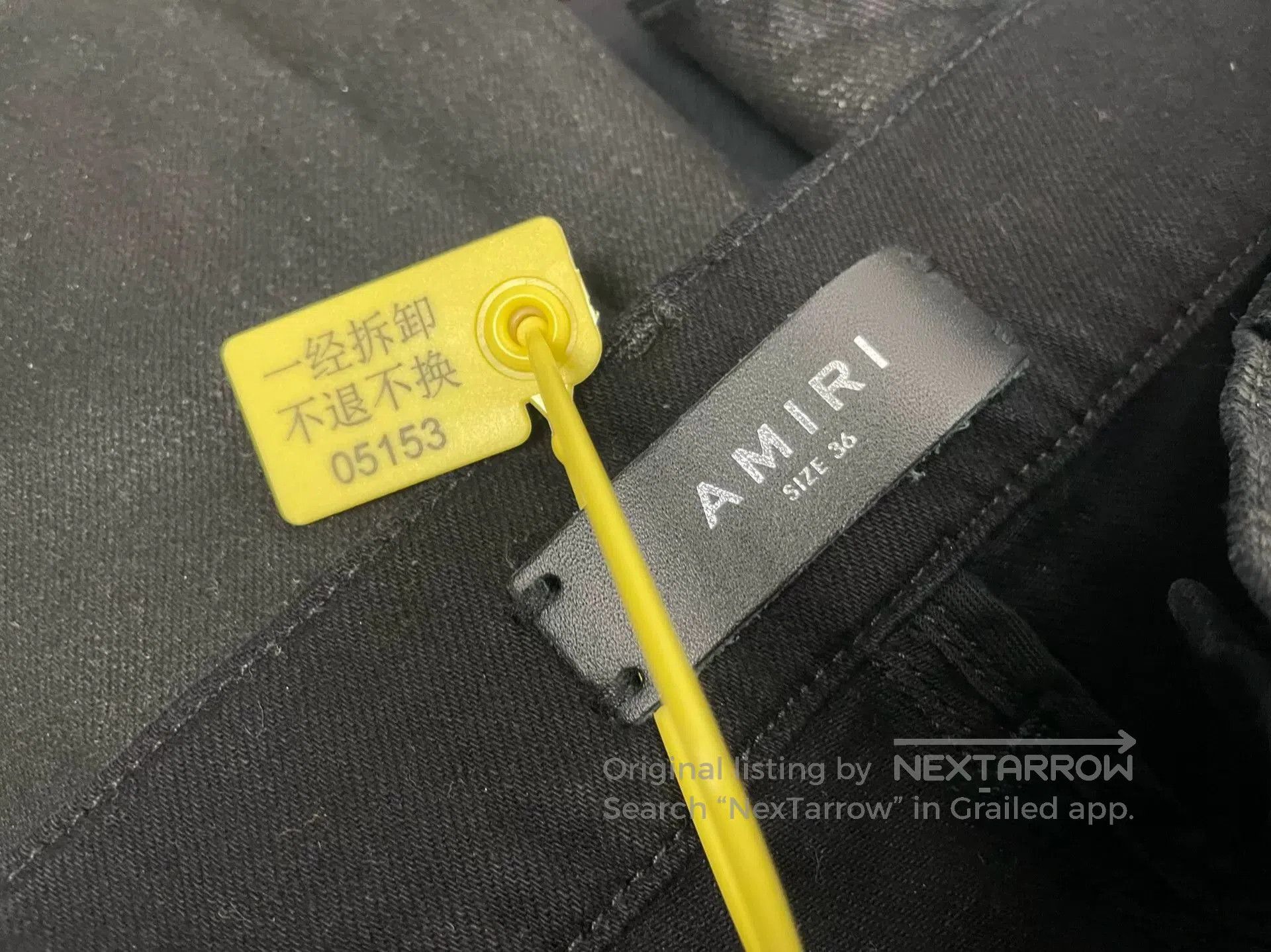 Amiri Amiri Waxed Knee Distressing Jeans. Size US 36 / EU 52 - 6 Thumbnail