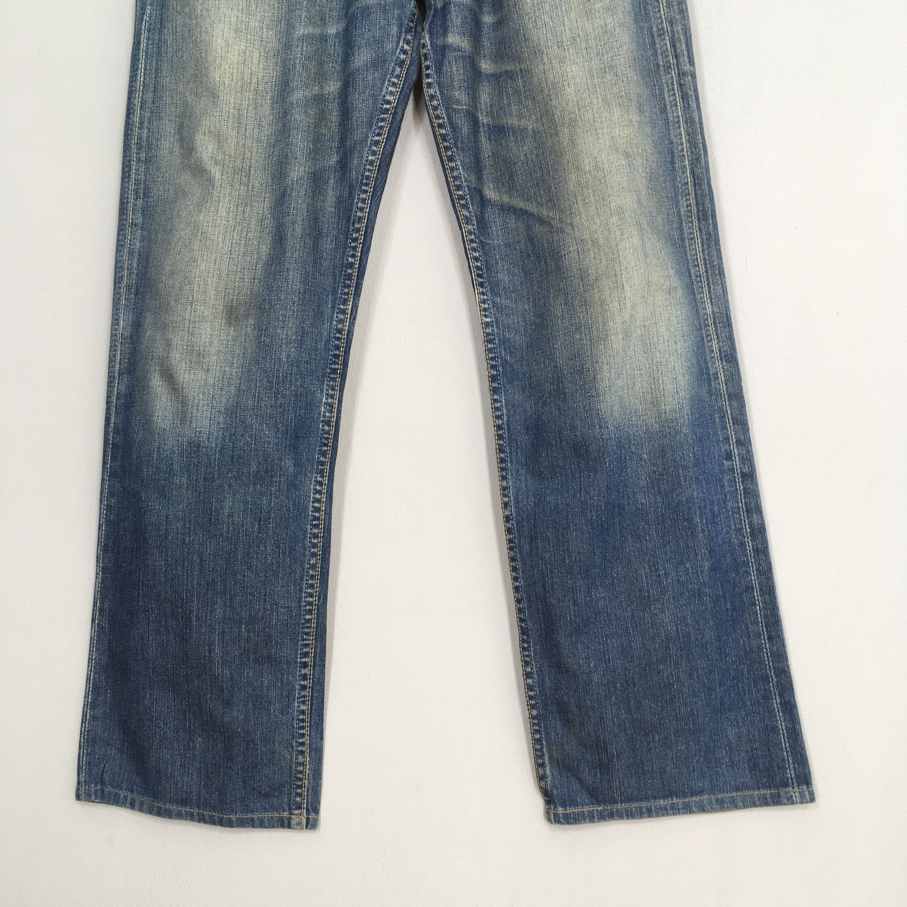 Levi's Size 30x29 Vintage Levi's 501 Indigo Blue Jeans Medium S1566 Size US 30 / EU 46 - 4 Thumbnail