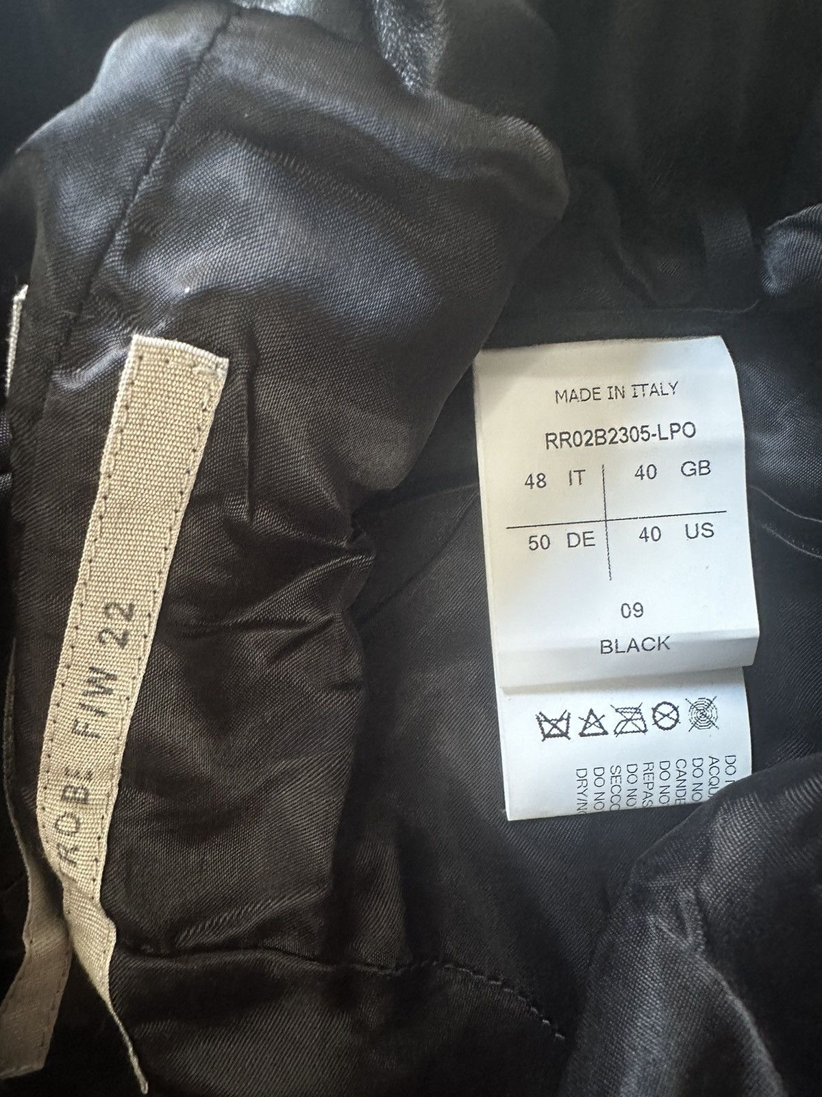 Rick Owens 1-4 SUPER RARE FW STROBE sample Size US 31 - 13 Thumbnail