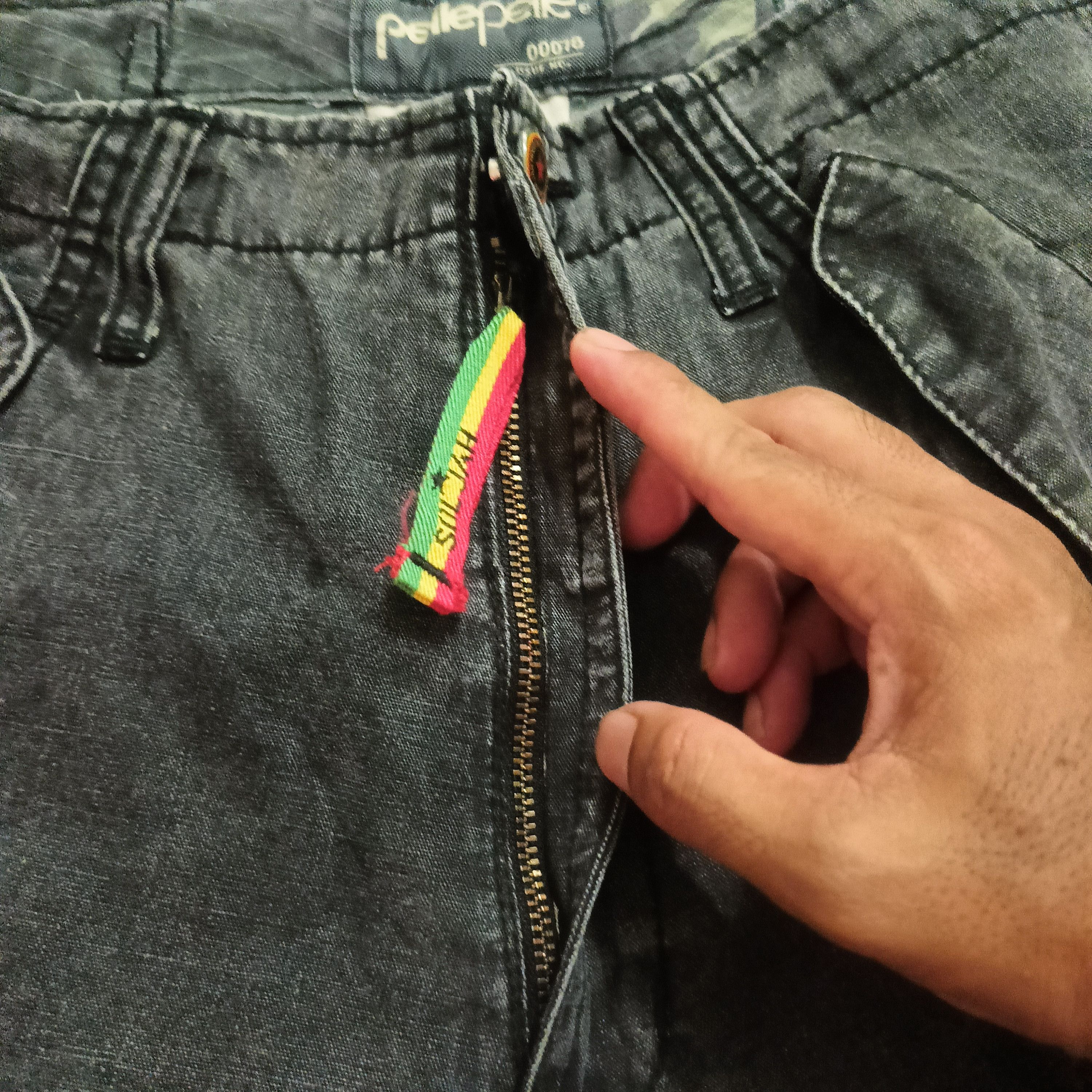 Marc Buchanan × Pelle Pelle Distressed Pelle Pelle Cargo Tactical Bondage Pants Size US 30 / EU 46 - 10 Thumbnail