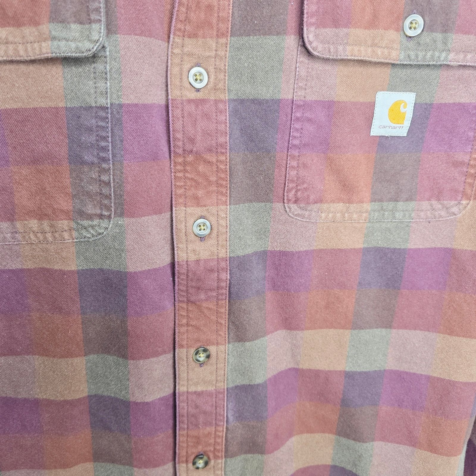 Carhartt Carhartt Loose Fit Long Sleeve Button Front Men's Shirt Size US M / EU 48-50 / 2 - 10 Thumbnail