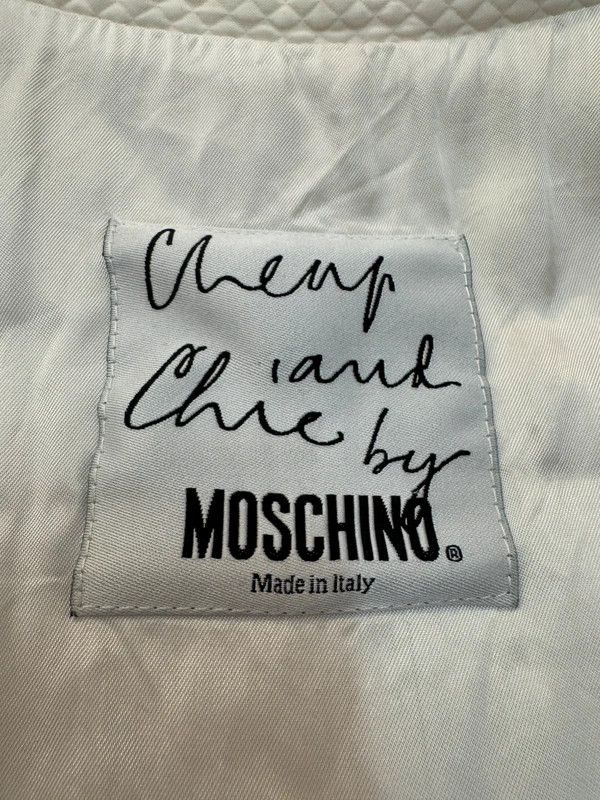 Moschino Moschino Cheap and Chic Blazer Jacket size M/L White Size M / US 6-8 / IT 42-44 - 9 Thumbnail