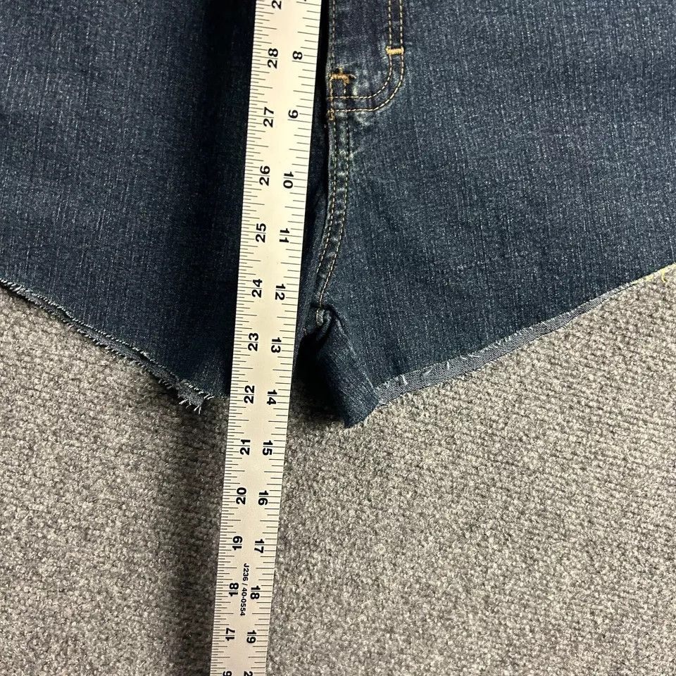Dickies Dickies Shorts Womens W36 Denim Cut Off Boyfriend High Rise Size 36" / US 14 / IT 50 - 3 Thumbnail