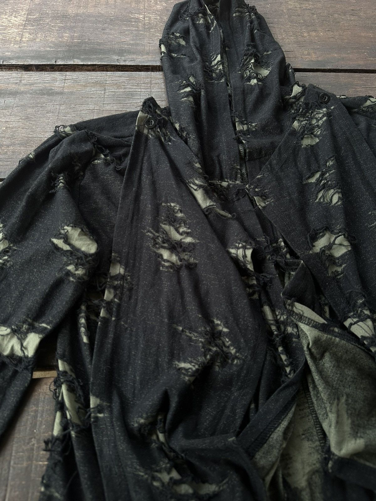 Japanese Brand Deorart made in devilcastle Cardigan design punk distressed Size S / US 4 / IT 40 - 3 Thumbnail