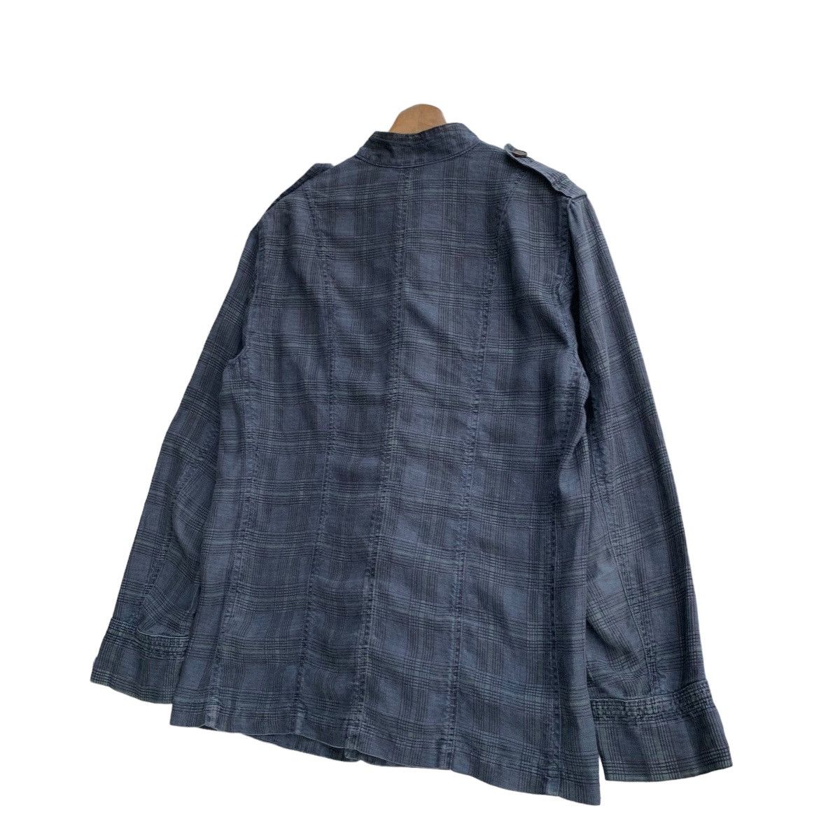 Designer × Etro × Vintage Linen Jacket Coat Size US M / EU 48-50 / 2 - 4 Thumbnail