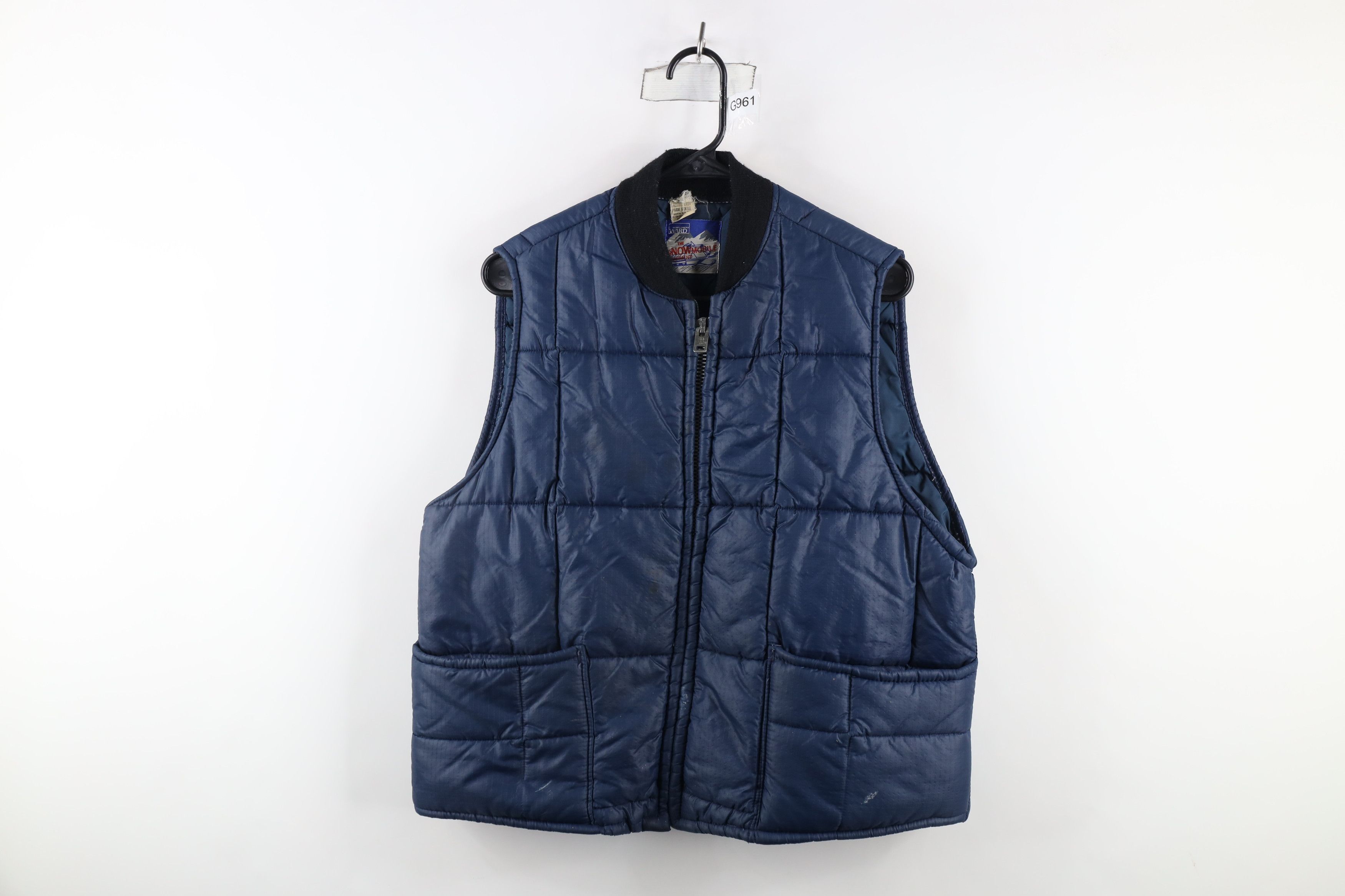 Vintage Vintage 60s 70s Streetwear Snowmobile Puffer Vest Jacket USA Size US L / EU 52-54 / 3 - 1 Thumbnail