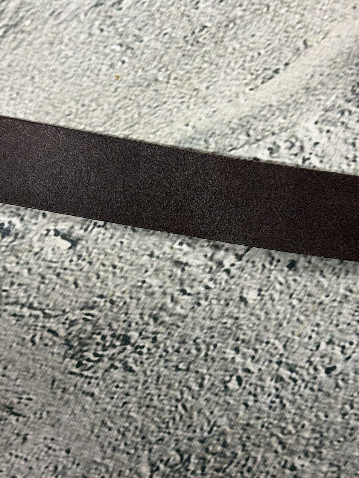 Diesel Diesel leather belt big buckle Y2K brown Size 40 - 5 Thumbnail