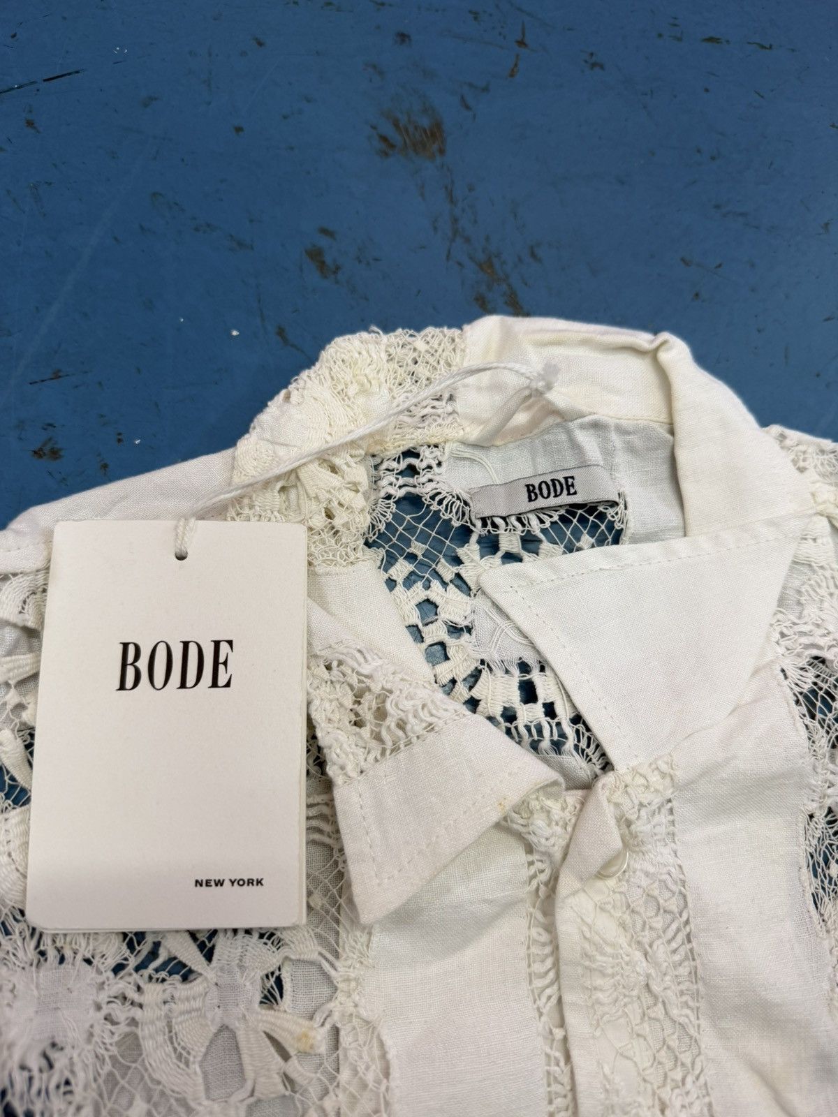 Bode BODE LACE SHIRT Size US L / EU 52-54 / 3 - 4 Thumbnail