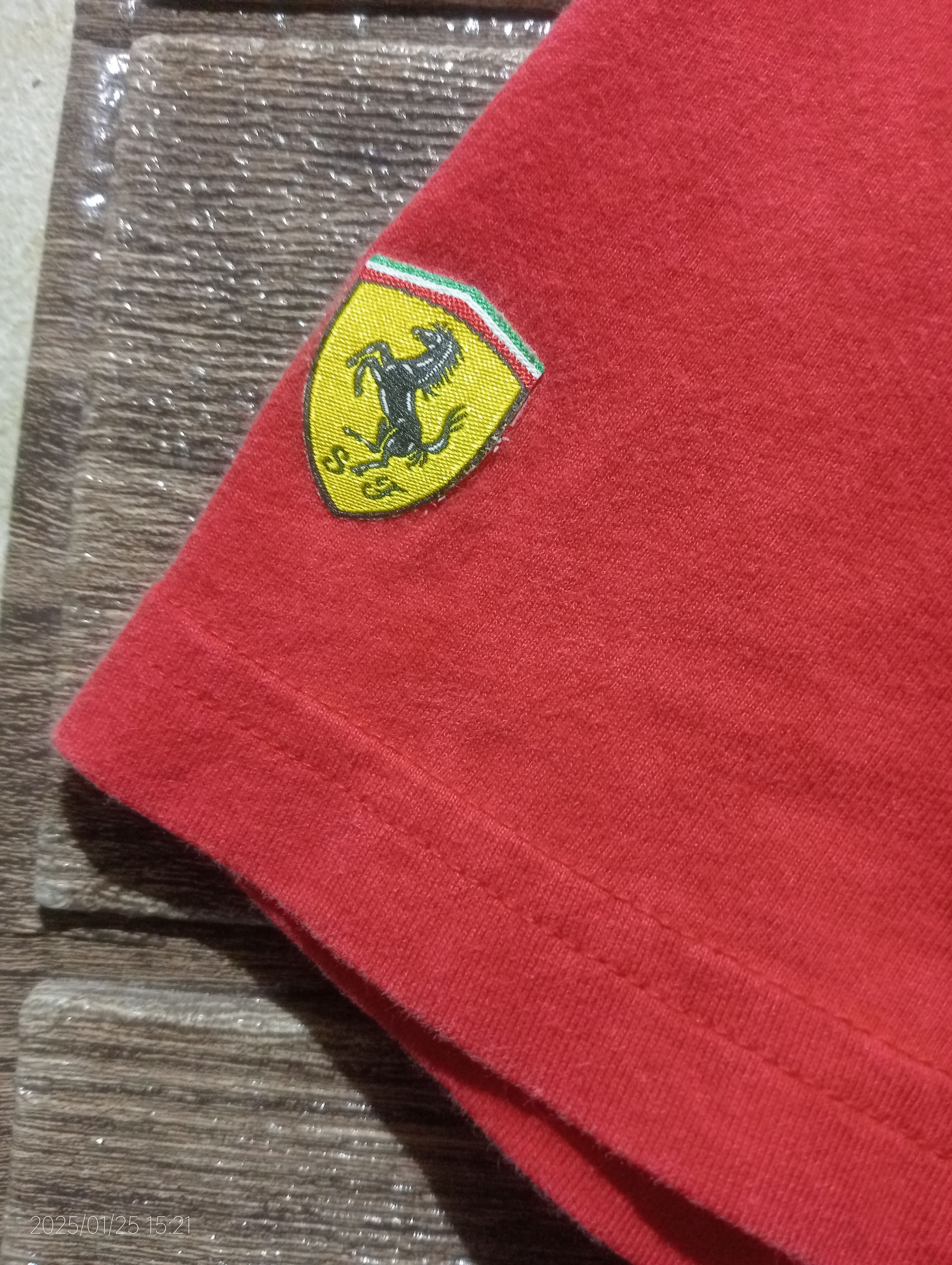 Ferrari × Puma Vintage Puma X Ferrari Spellout Tee Very Rare Size US L / EU 52-54 / 3 - 5 Thumbnail