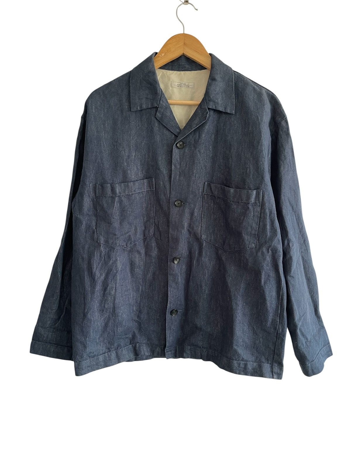Journal Standard Relume Journal Standard Denim Workshirt Size US L / EU 52-54 / 3 - 1 Thumbnail