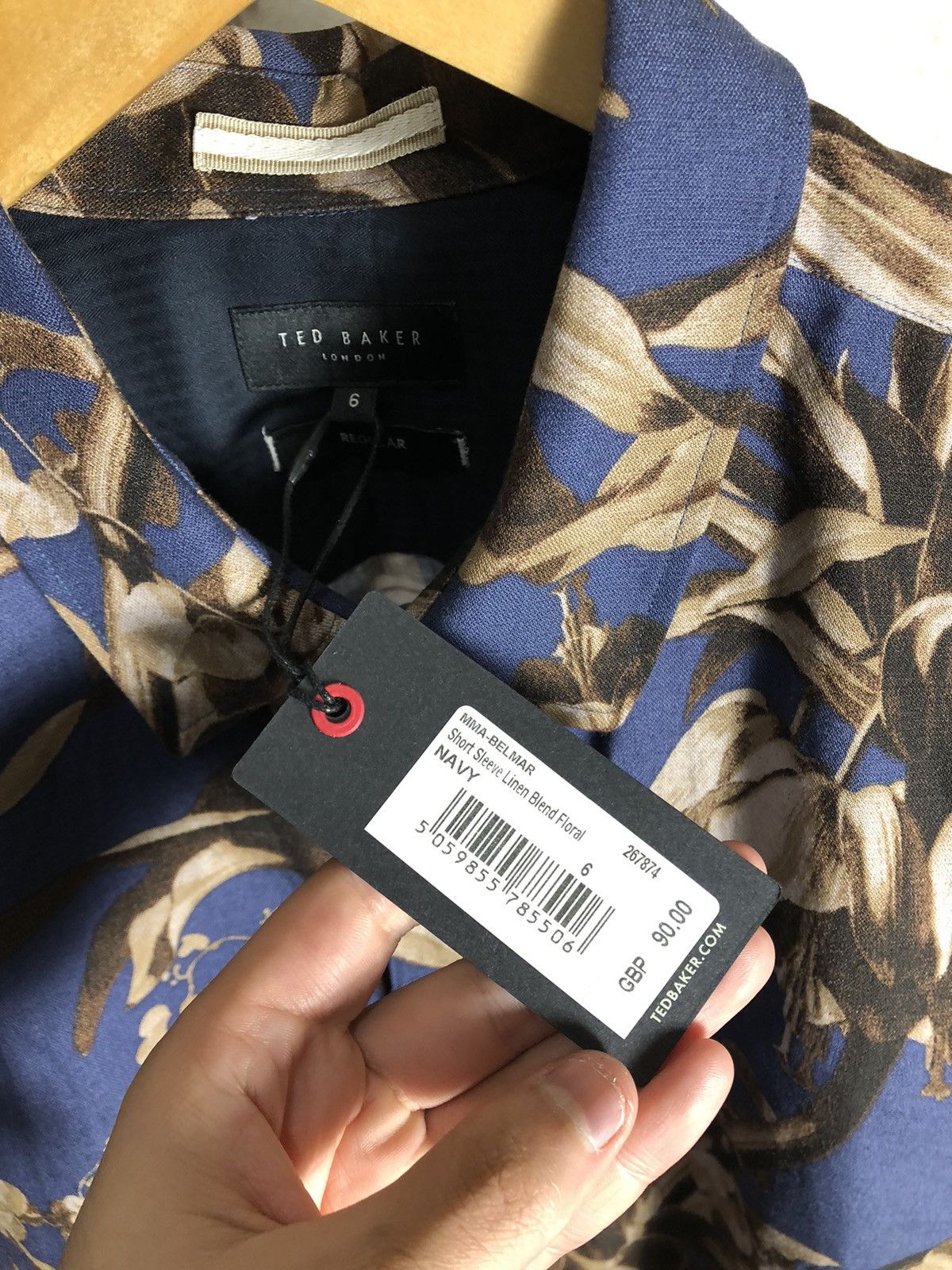 Ted Baker VINTAGE TED BAKER LONDON FLOWER DESIGNER CASUAL DELUX Y2K Size US XXL / EU 58 / 5 - 4 Thumbnail