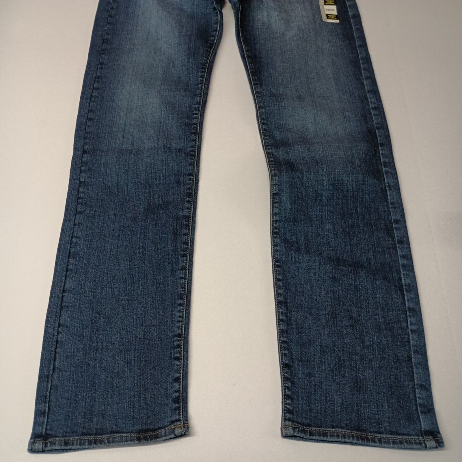 Lee Lee Slim Straight Jeans Men's Size 32x34 Blue Flex Waist Size US 32 / EU 48 - 3 Thumbnail