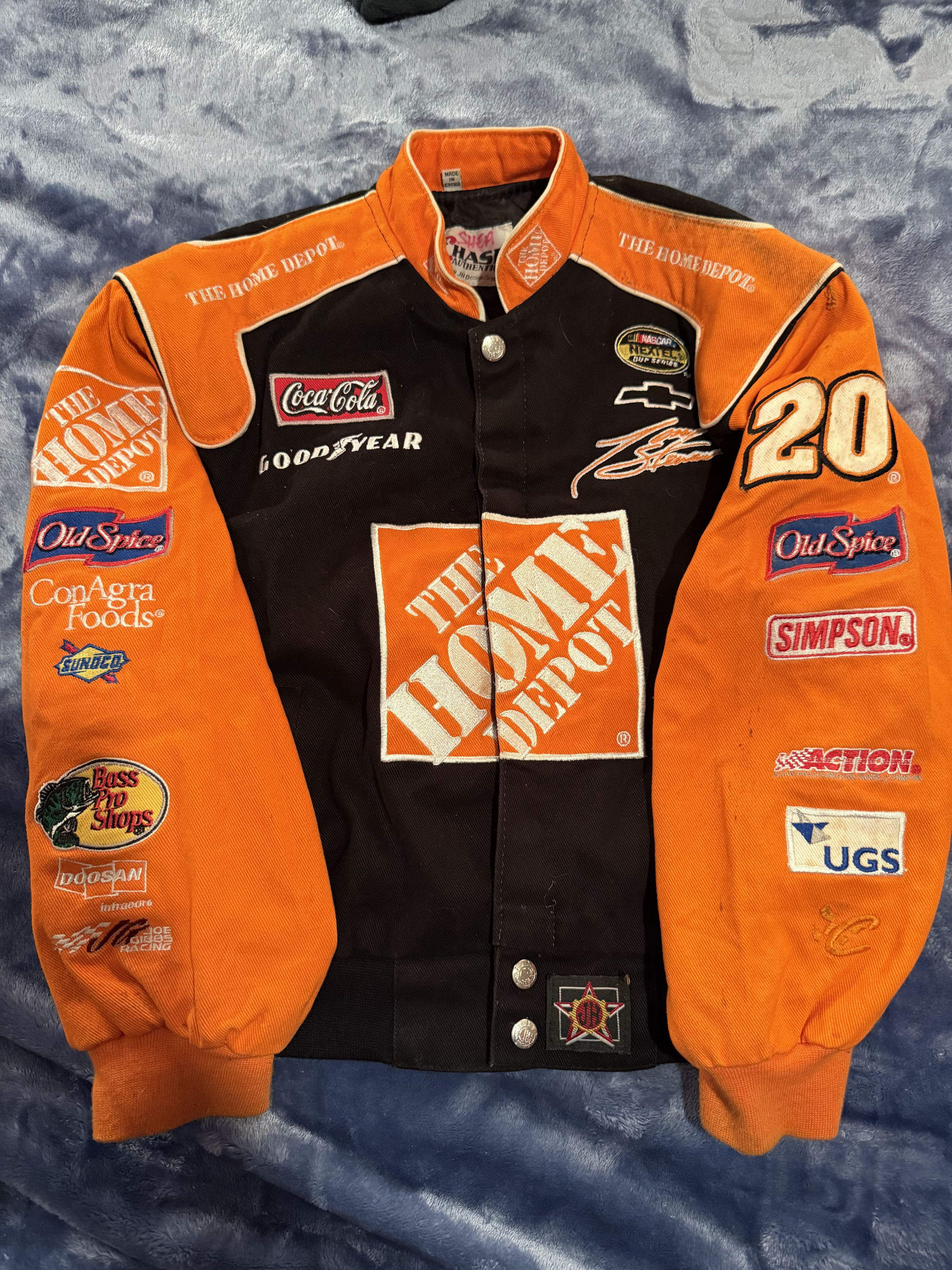 NASCAR Nascar Vintage Tony Stewart Home Depot Jacket Size US S / EU 44-46 / 1 - 1 Thumbnail
