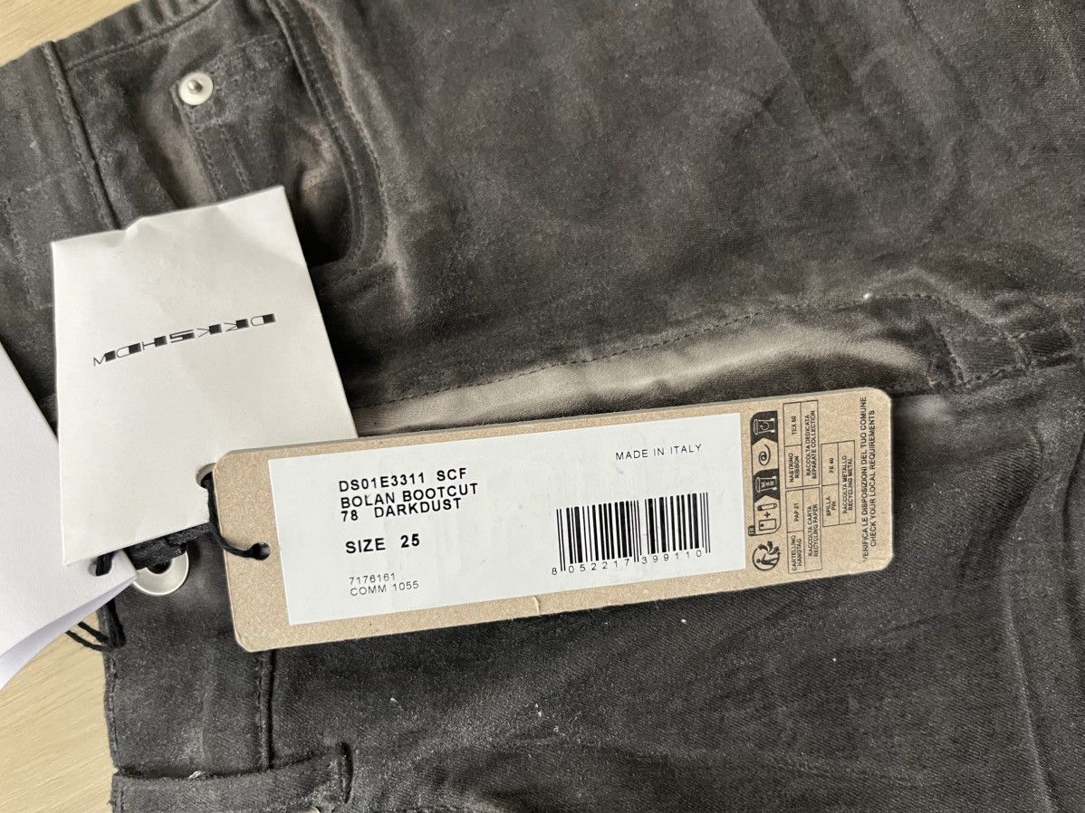 Rick Owens Rick owens DRKSHDW bolan bootcut jeans 25 Size 25" / US 0 / IT 36 - 2 Thumbnail