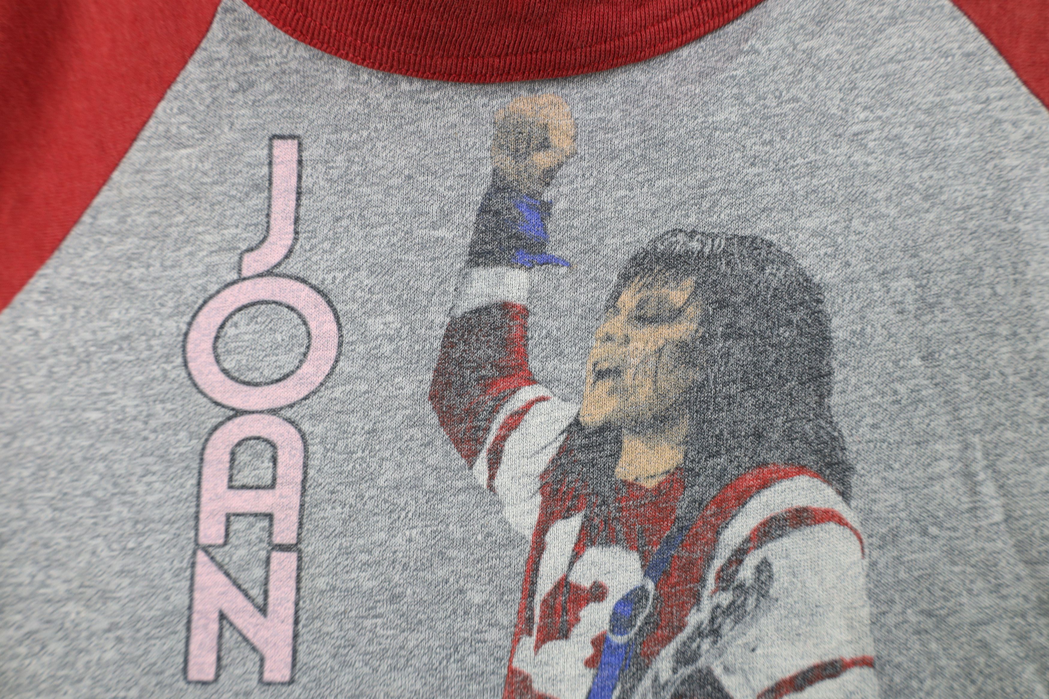 Vintage Vintage 80s Joan Jett & The Blackhearts Band Raglan T-Shirt Size US L / EU 52-54 / 3 - 5 Thumbnail