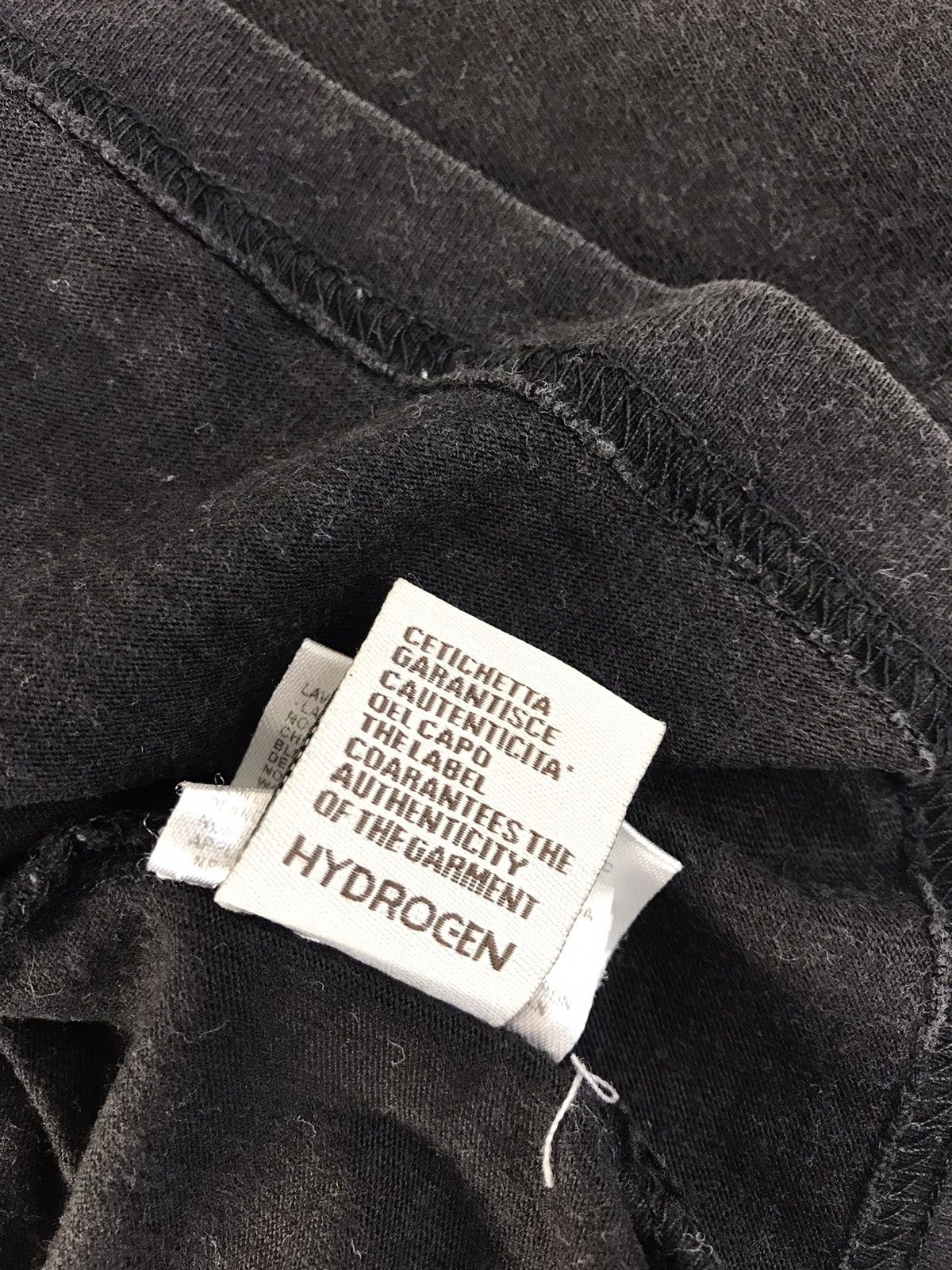 Japanese Brand Hype Hydrogen Jeans Embroidery Logo Longsleeve Tee Size US M / EU 48-50 / 2 - 10 Thumbnail