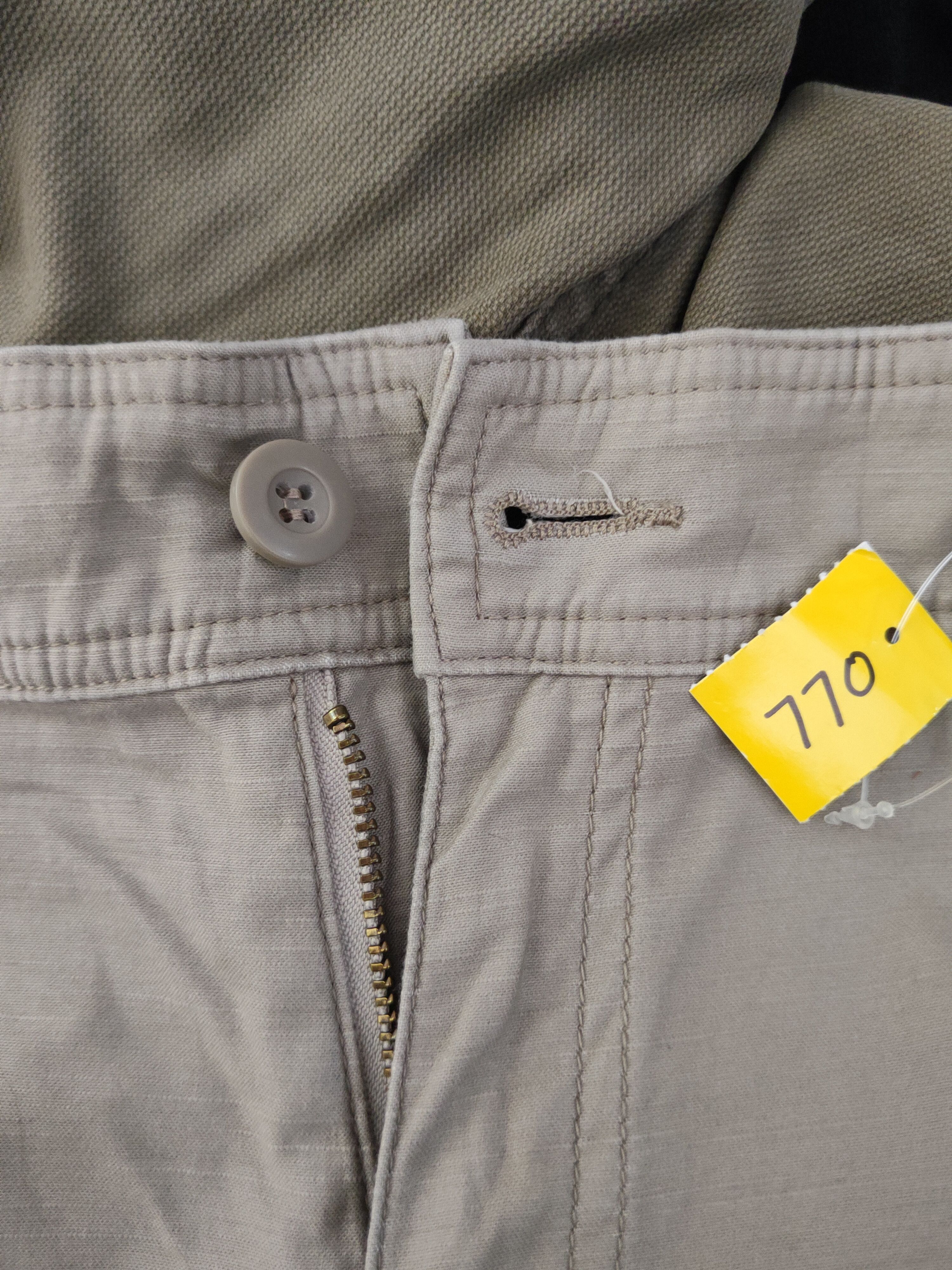 Japanese Brand DL Elle Gray Multipocket Tactical Cargo Pants #770 Size US 29 - 14 Thumbnail