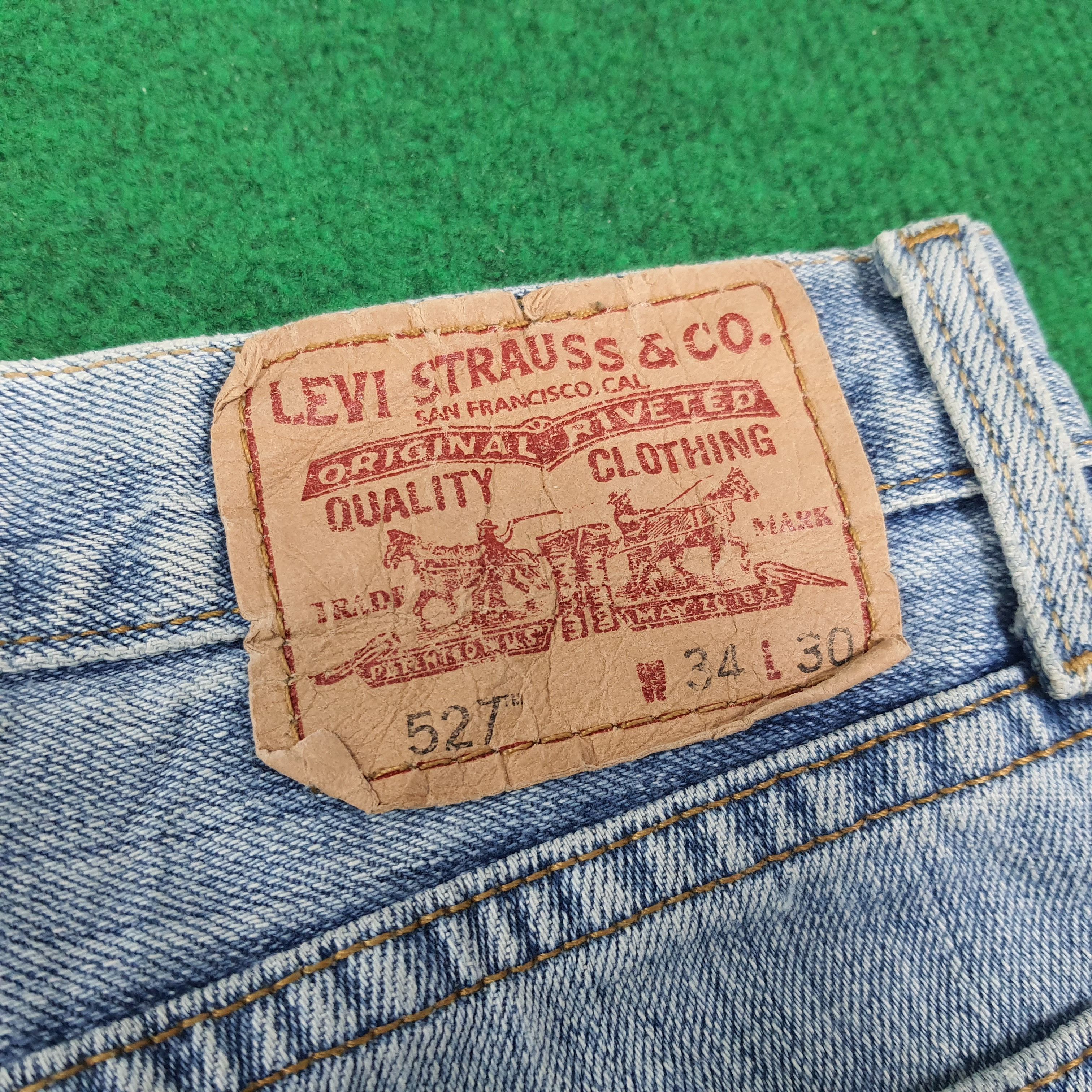 Levi's Vintage Levi's 527 Denim Low Rise Boot Cut Jeans C280N14 Size US 33 - 7 Thumbnail