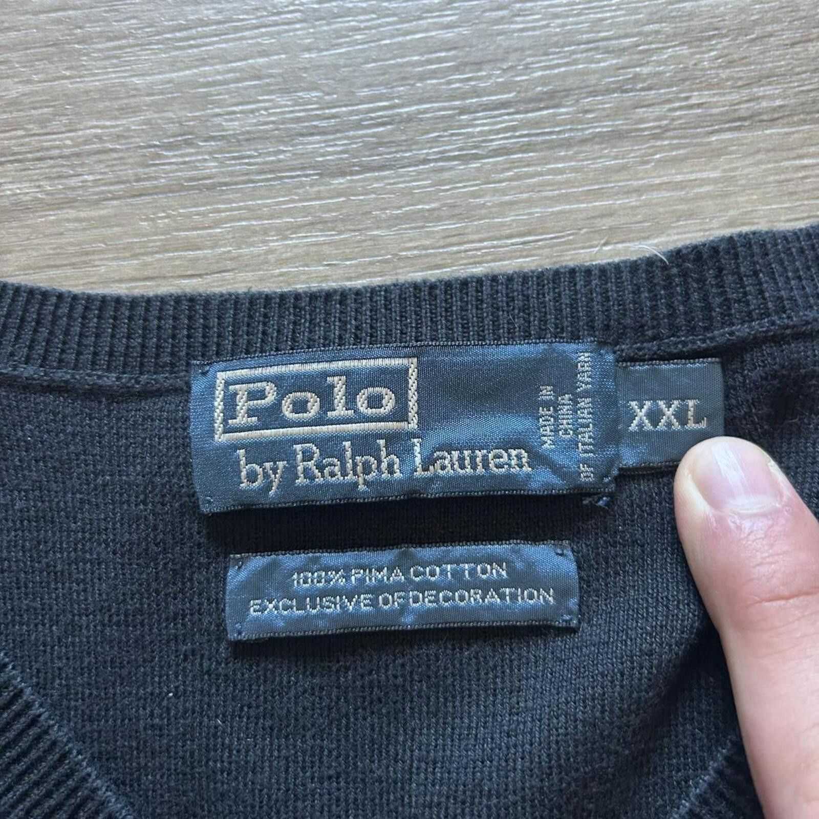 Polo Ralph Lauren Polo Ralph Lauren Men's White and Cream Jumper Size US XXL / EU 58 / 5 - 4 Thumbnail