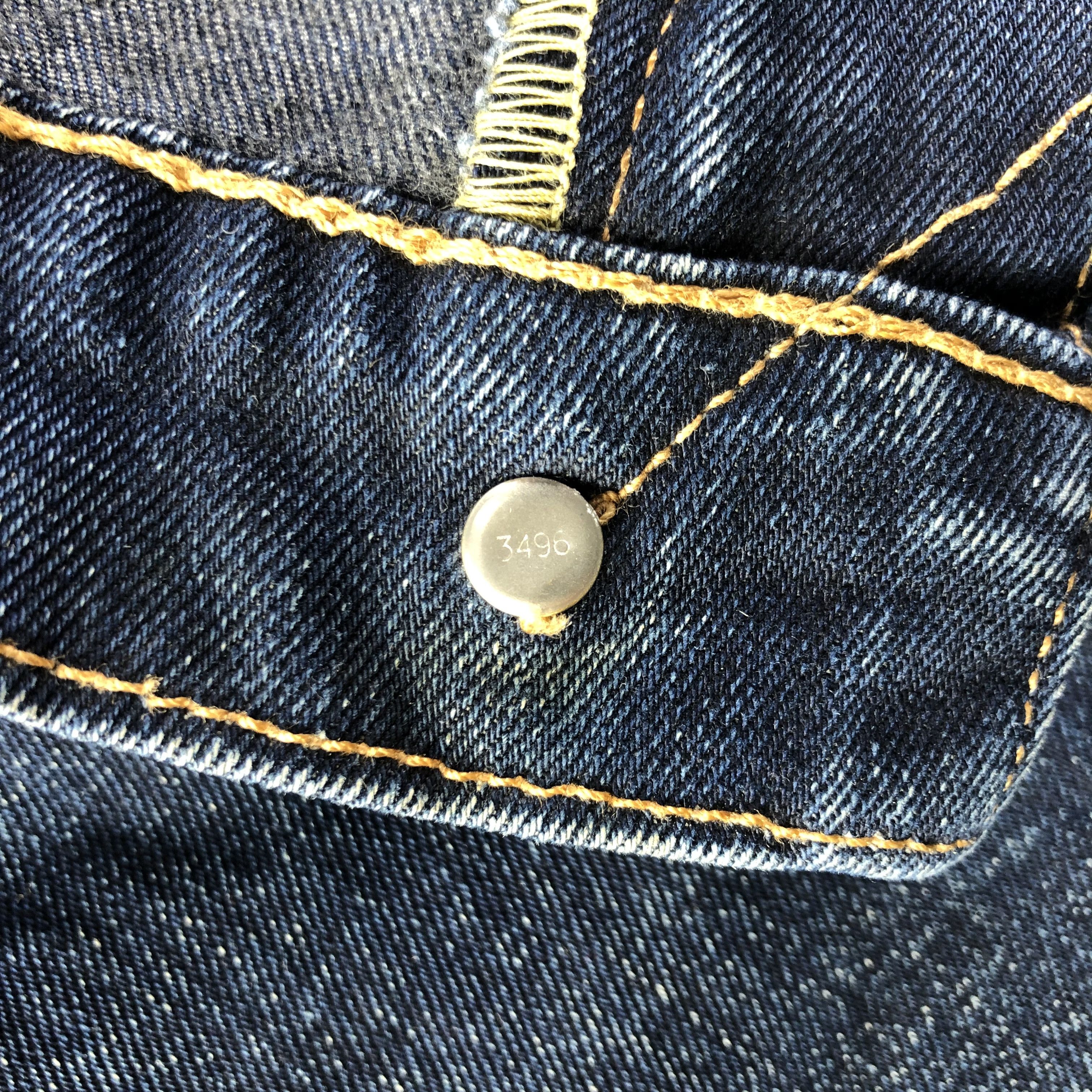 Levi's Levis 502 Jeans Distresed Denim KJ2201 Size US 33 - 11 Thumbnail