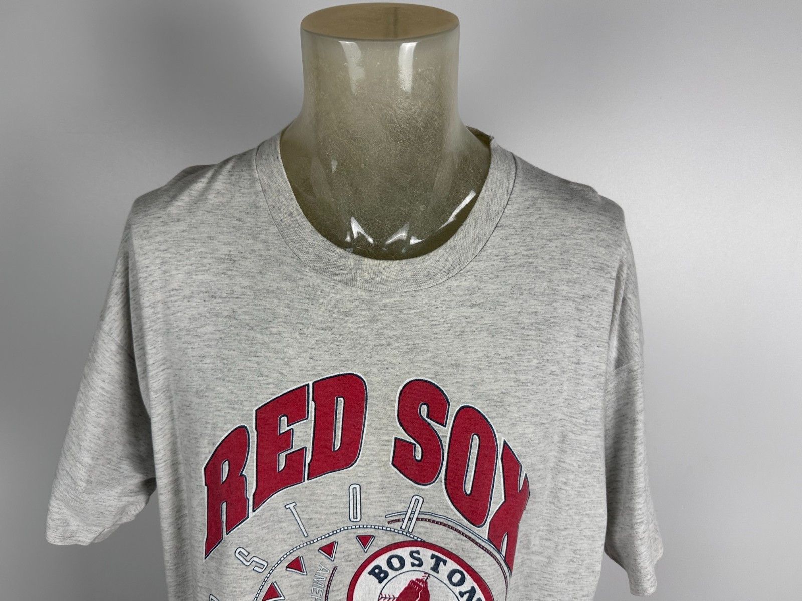 Vintage Boston Red Sox Vintage T Shirt Size XXL Gray Made In USA Size US XXL / EU 58 / 5 - 2 Thumbnail