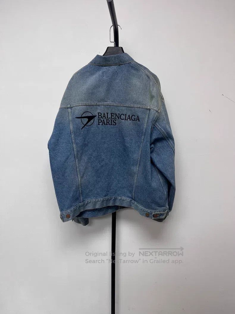 Balenciaga Balenciaga Classic Logo Embroidered Lapel Single Breasted Size US XS / EU 42 / 0 - 1 Thumbnail