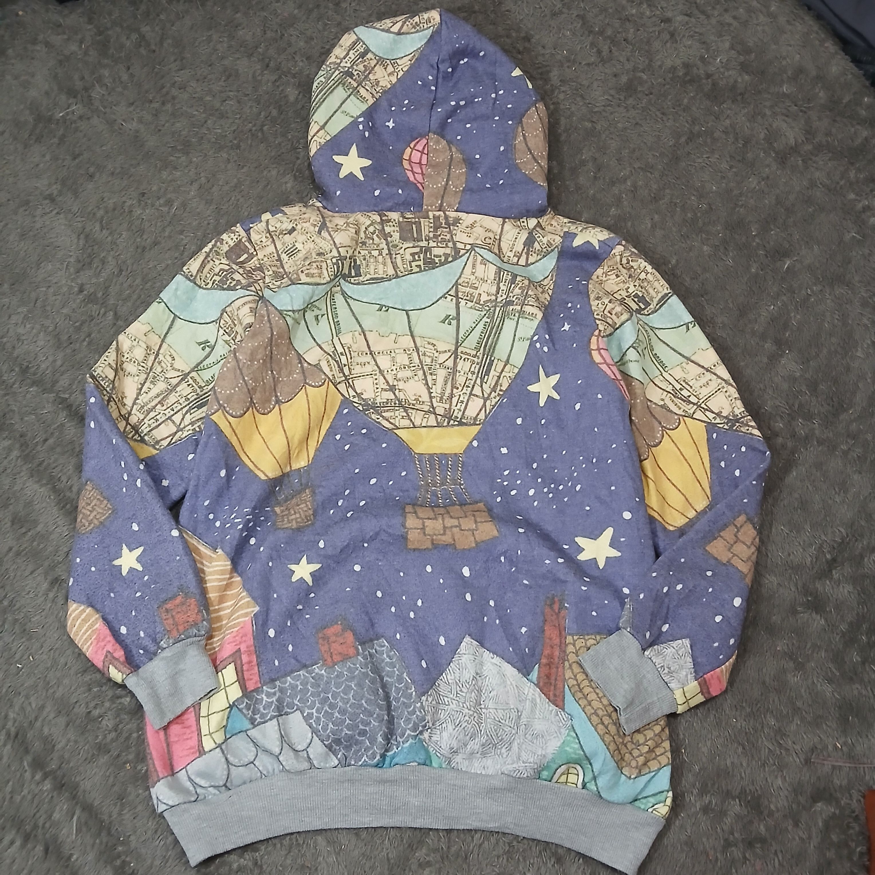 Japanese Brand Drug honey all over print hoodie japanese brand Size US M / EU 48-50 / 2 - 2 Thumbnail