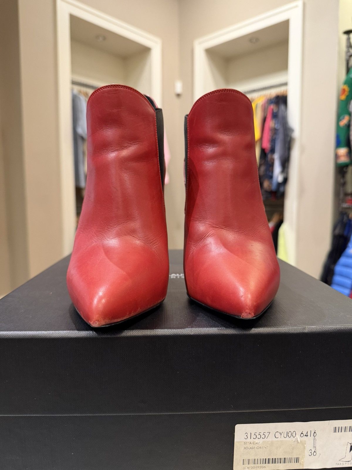 Saint Laurent Paris Saint Laurent Classic Leather Ankle Boots Size US 6 / IT 36 - 5 Thumbnail