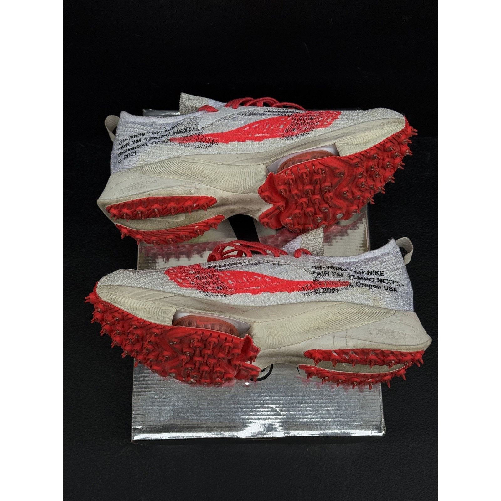 Nike CV0697-100 Off-White Nike Air Zoom Tempo Next% Flyknit Solar Size US 10 / EU 43 - 3 Thumbnail