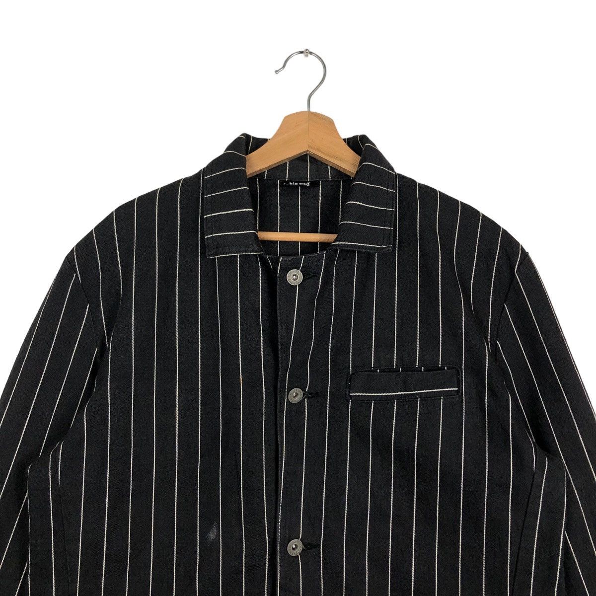 Issey Miyake 🔥Hikory Chore Jacket Issey Miyake by Big Smith Japan Made Size US M / EU 48-50 / 2 - 3 Thumbnail