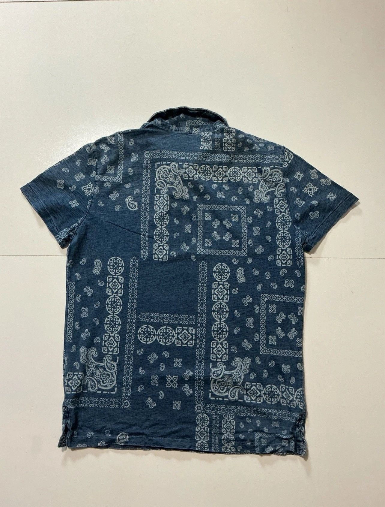 Polo Ralph Lauren Polo Ralph Lauren Bandana Paisley Blue AOP S/S Polo Shirt Size US S / EU 44-46 / 1 - 2 Thumbnail