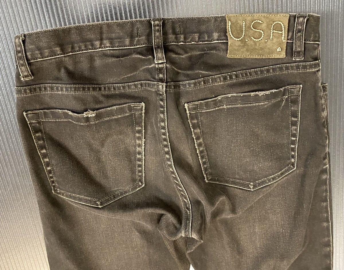 John Varvatos John Varvatos USA Asphalt Bowery Button fly jeans 32RG Size US 32 / EU 48 - 13 Thumbnail