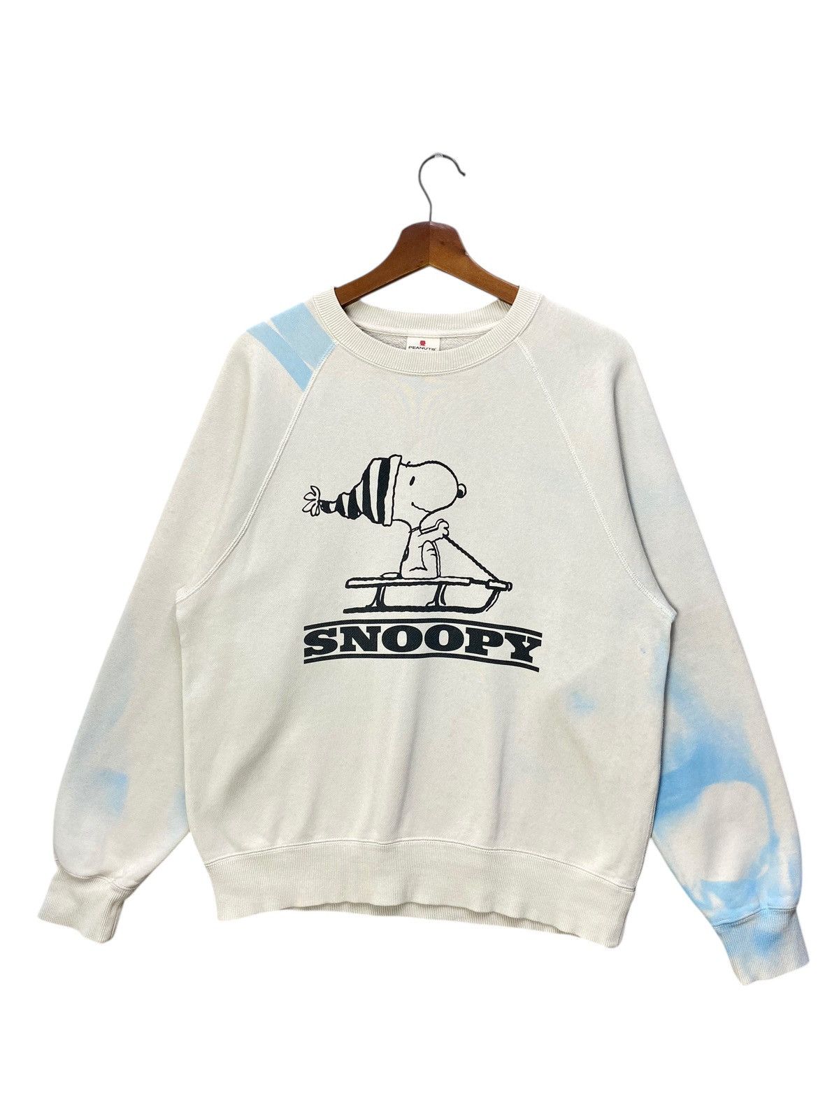 Peanuts Peanuts Sweatshirt Big Logo Snoopy Crewneck Size Medium Size US M / EU 48-50 / 2 - 1 Thumbnail