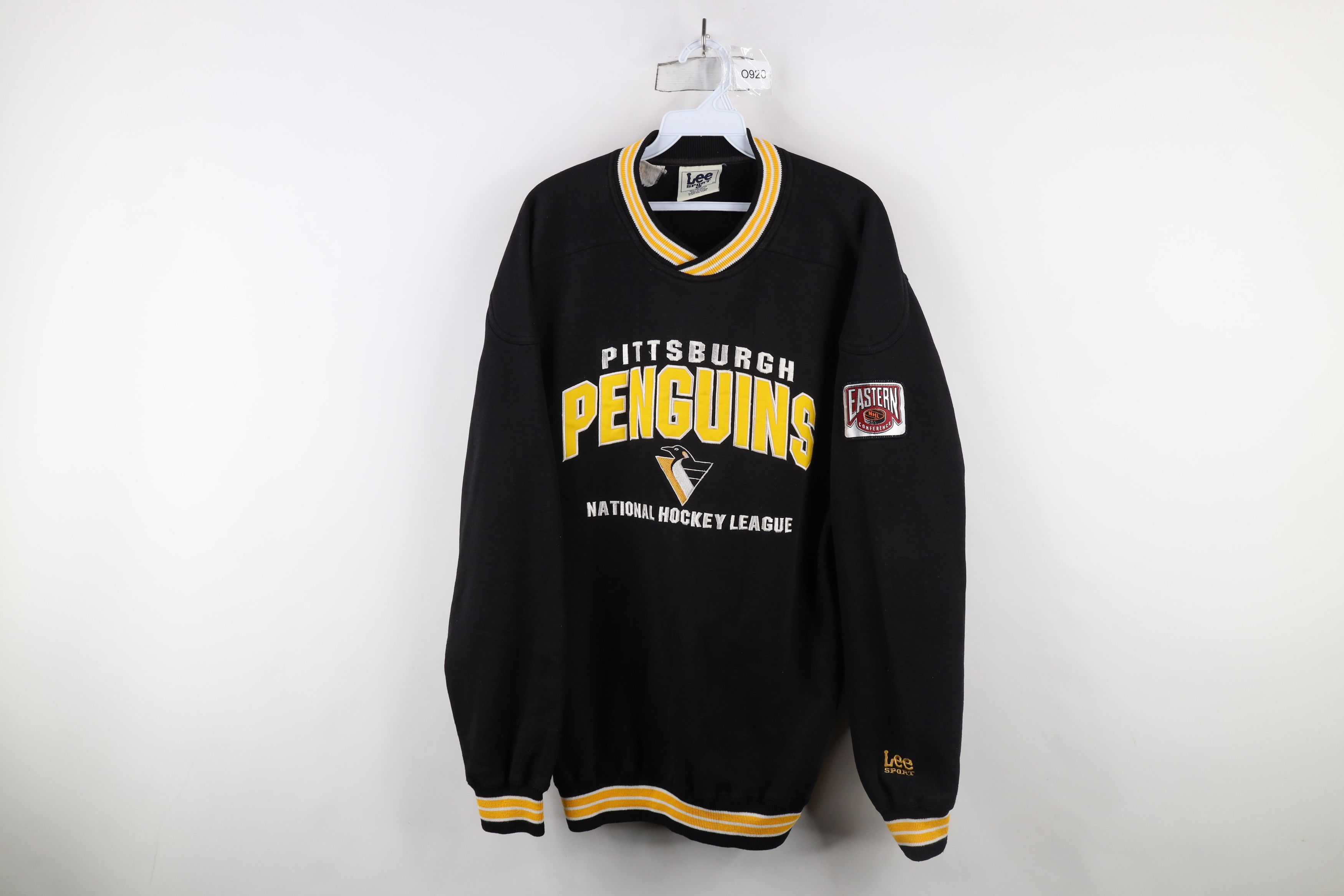 Vintage Vintage 90s Pittsburgh Penguins Hockey Crewneck Sweatshirt Size US L / EU 52-54 / 3 - 1 Thumbnail
