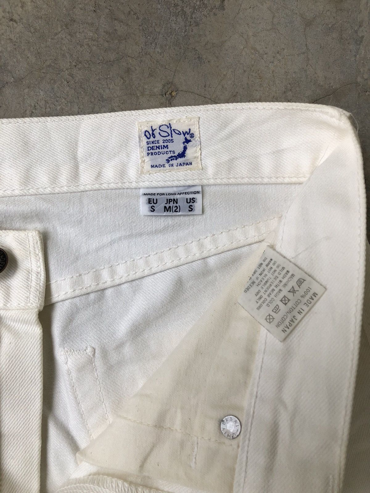 Orslow Orslow 107 Ivy Fit Denim White Size US 29 - 8 Thumbnail